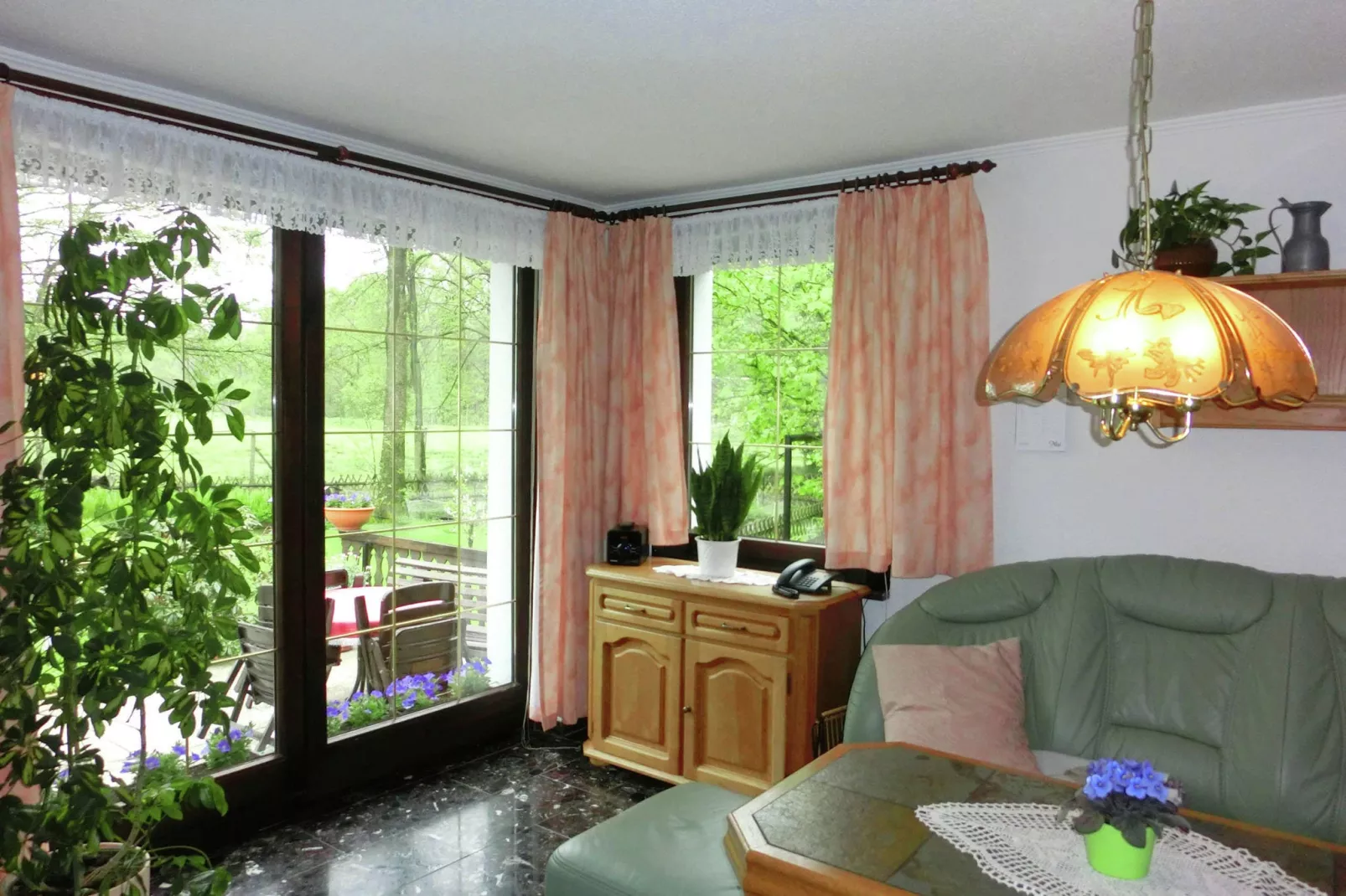 Ferienhaus im Erzgebirge-Woonkamer