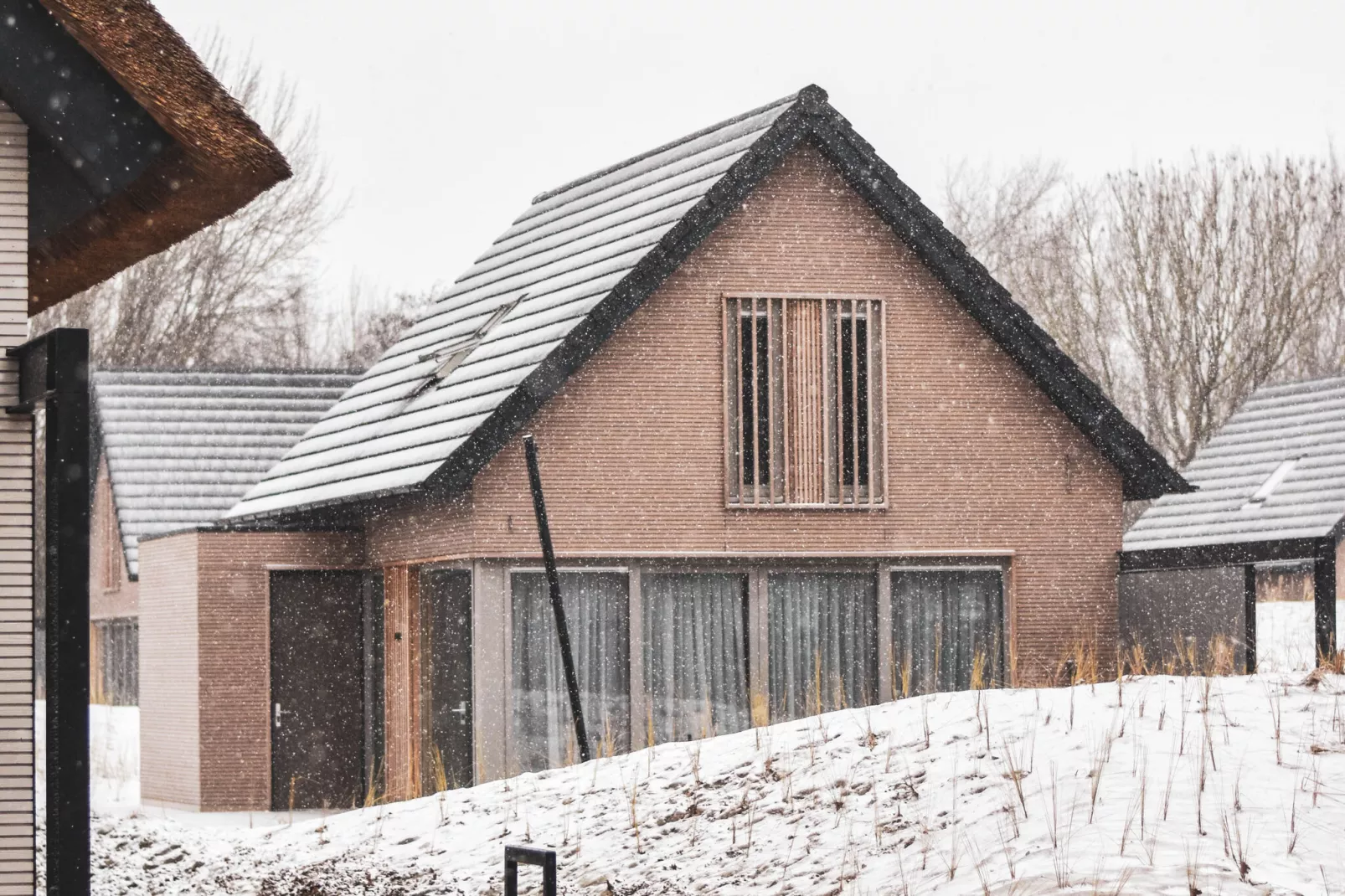 Vakantiepark Ridderstee Ouddorp Duin 3-Exterieur winter