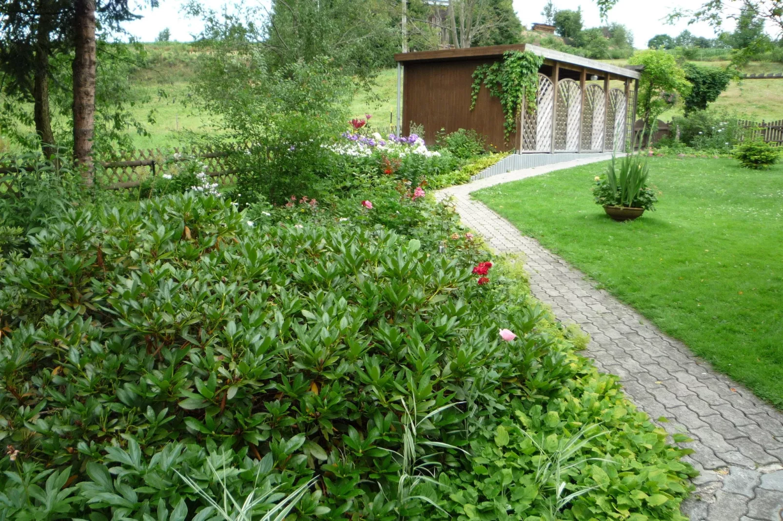 Ferienhaus im Erzgebirge-Tuinen zomer