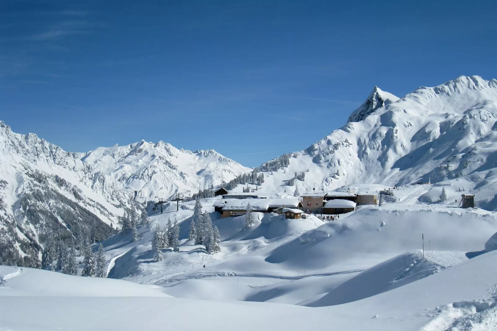 Mountain Lodge Brand-Gebied winter 5km