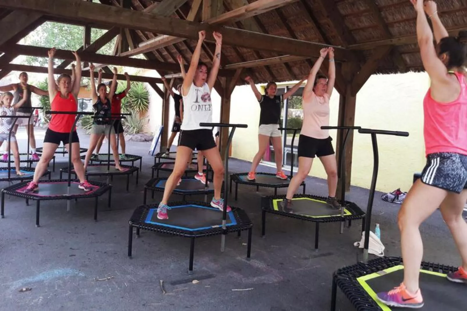 Camping L'Air Marin Vias-Plage  Mobilhome CANCUN-Parkfaciliteiten