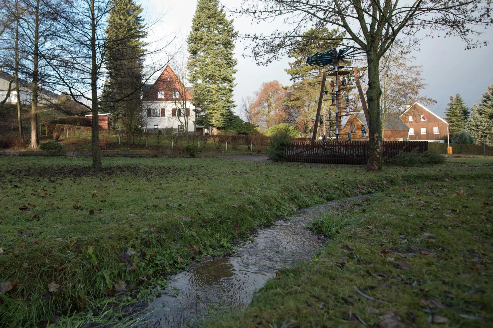 Im Erzgebirge-Gebieden zomer 1km