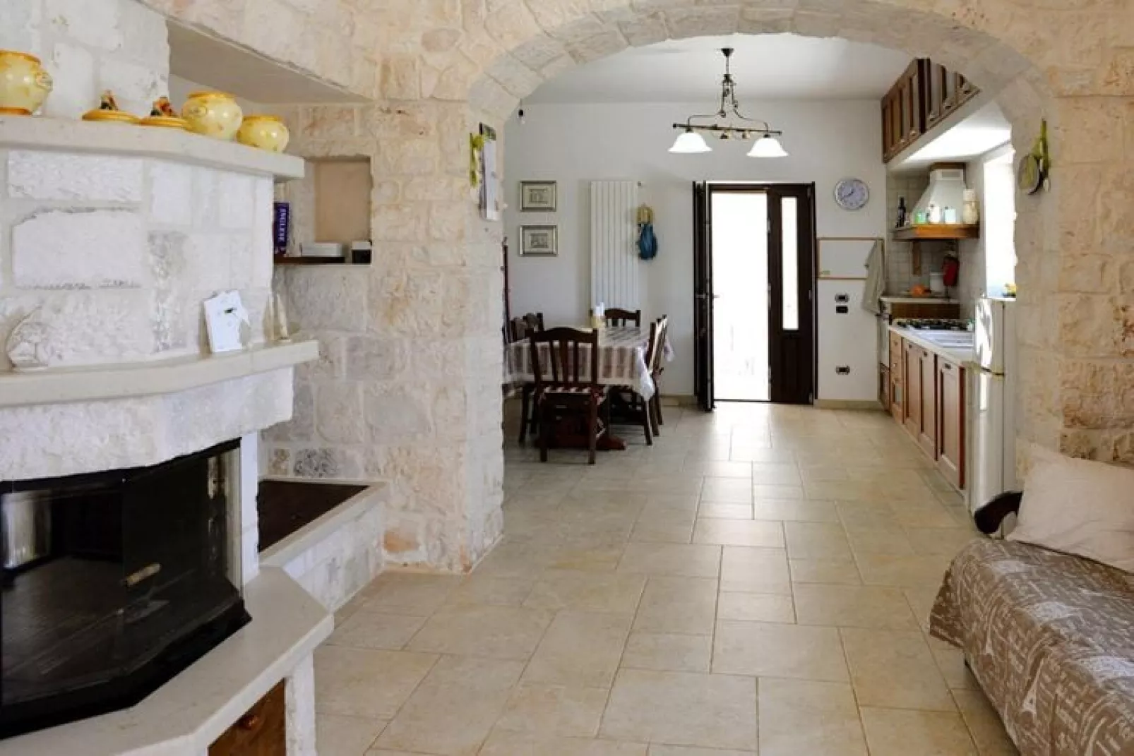 Country house Ostuni-Villa Chiaretta-Woonkamer