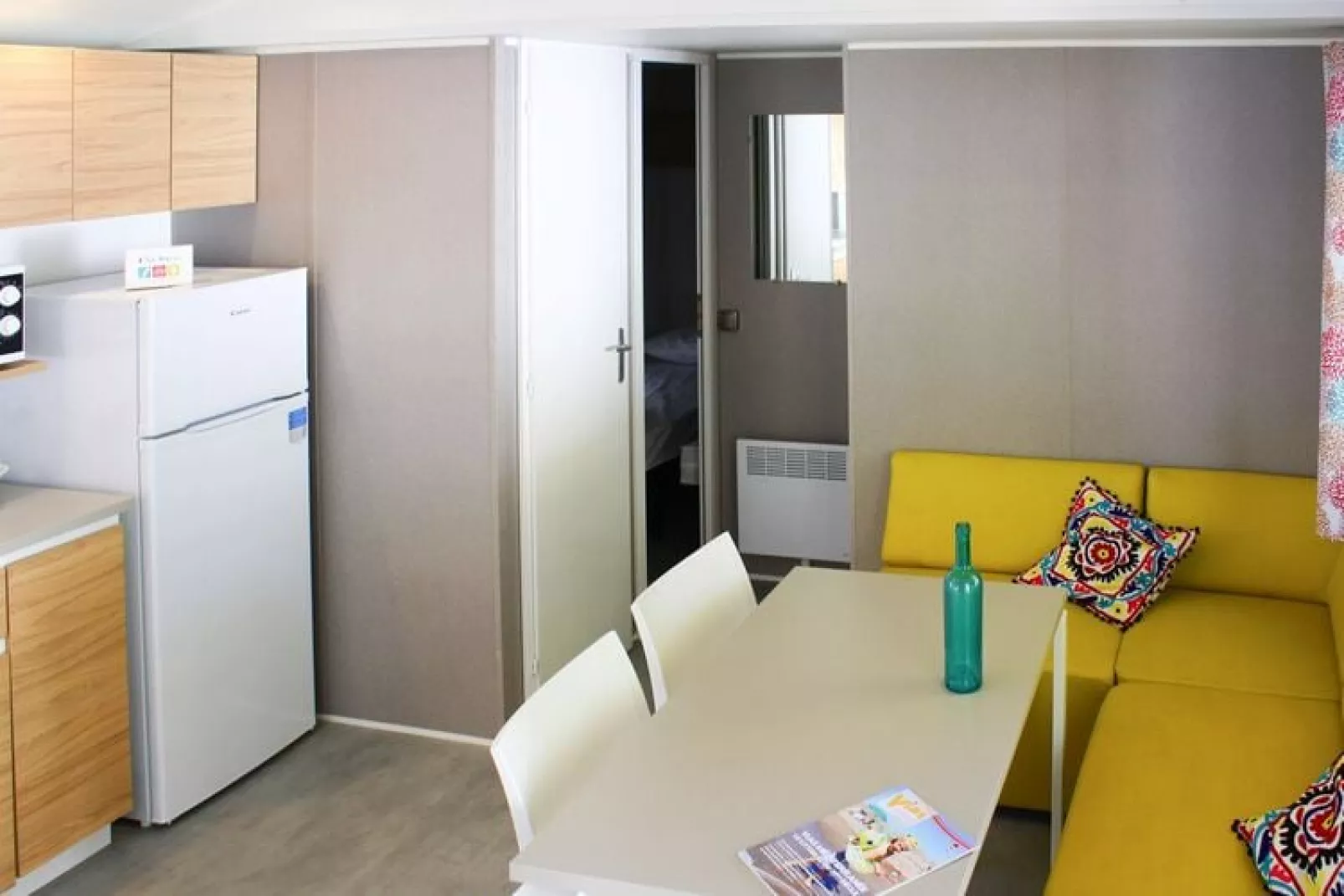 Camping L'Air Marin Vias-Plage  Mobilhome Acapulco 2CH-Keuken