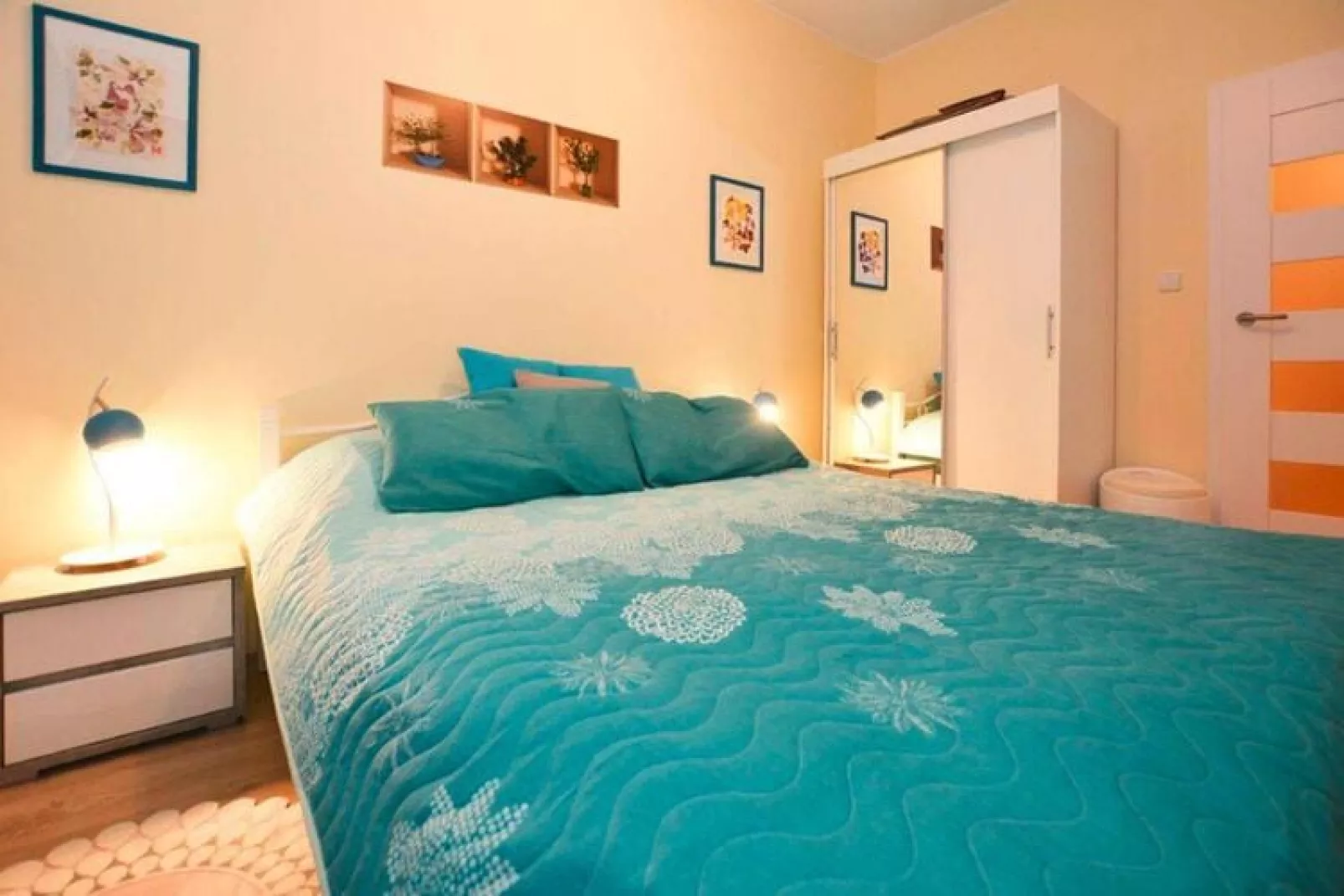 Apartamenty na parterze przy Bałtyckiej w Kołobrzegu-Slaapkamer