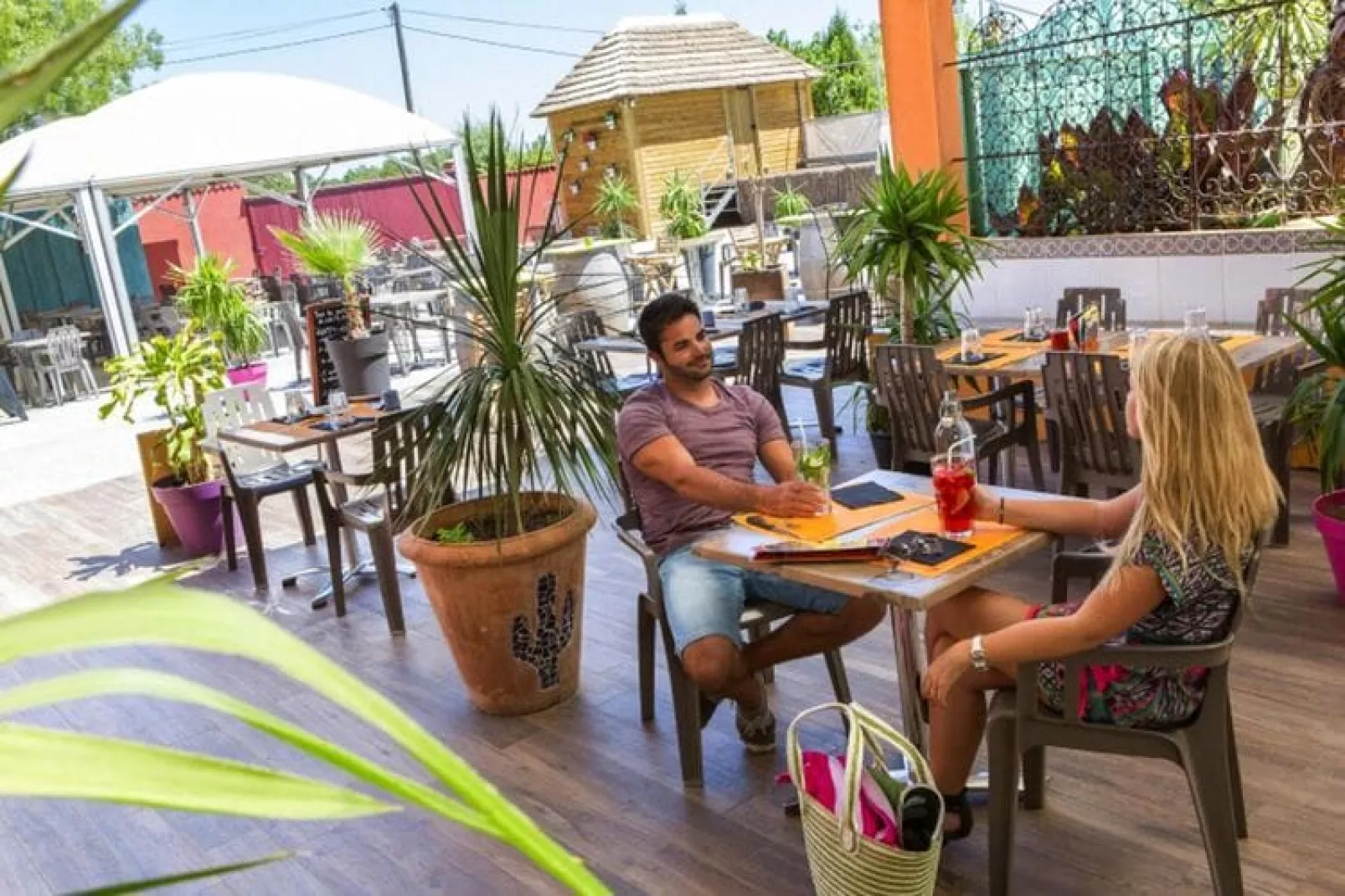 Camping L'Air Marin Vias-Plage  Mobilhome Acapulco 2CH-Parkfaciliteiten