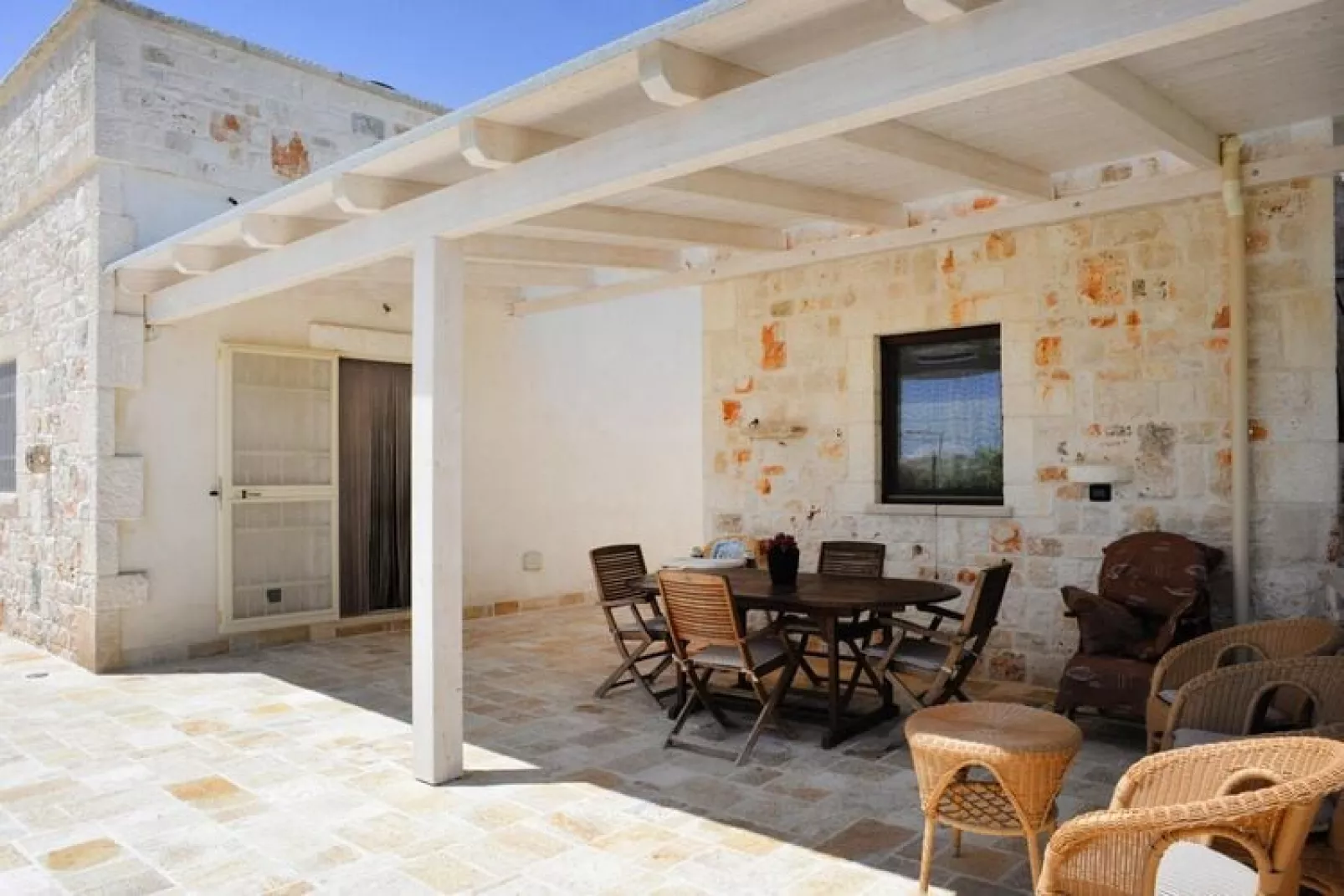 Country house Ostuni-Villa Chiaretta-Woonkamer