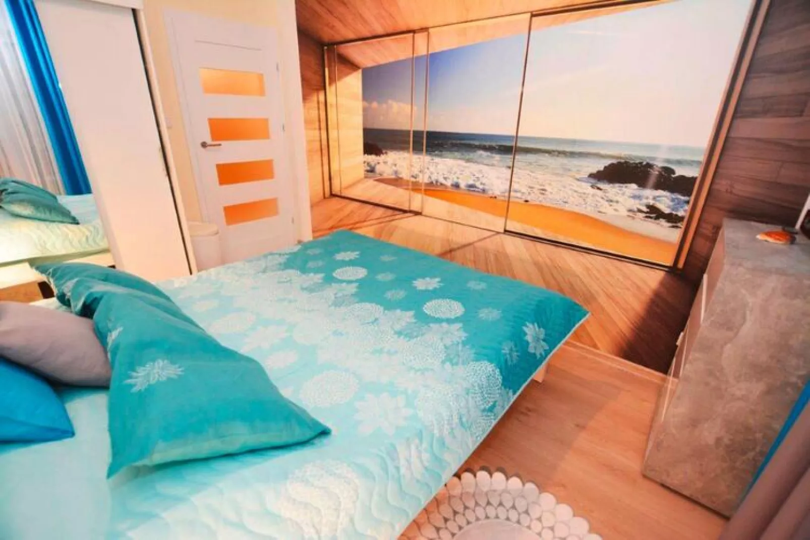 Apartamenty na parterze przy Bałtyckiej w Kołobrzegu-Slaapkamer