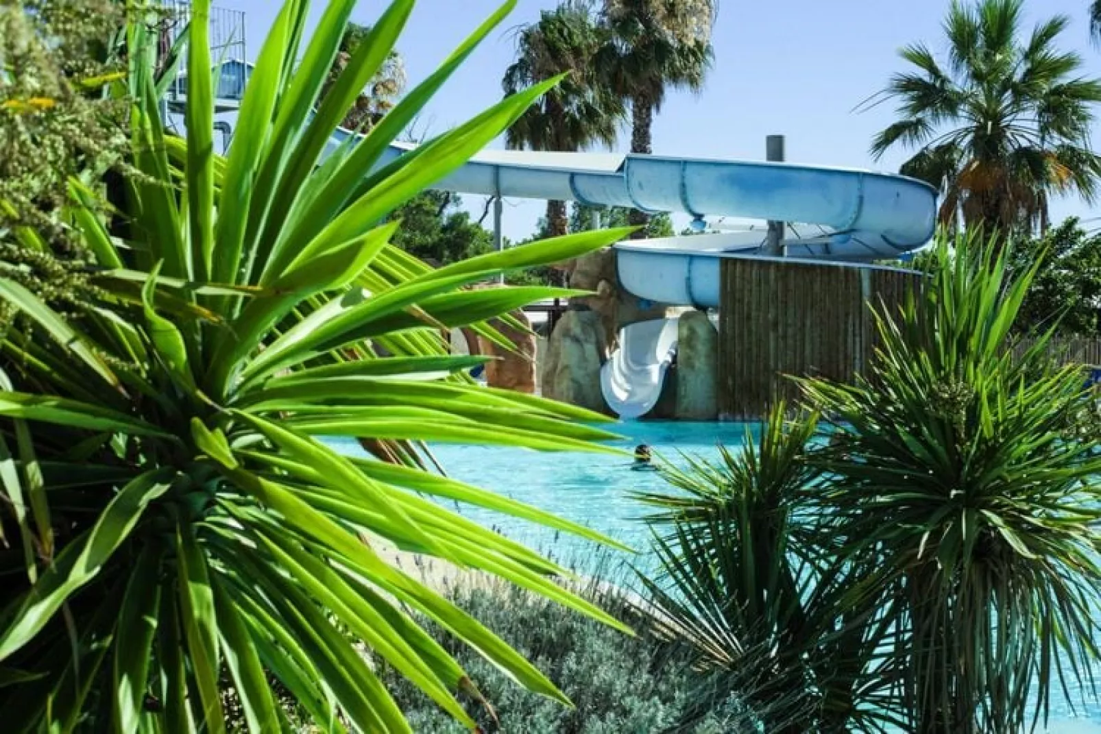 Camping L'Air Marin Vias-Plage  Mobilhome Acapulco 2CH-Zwembad
