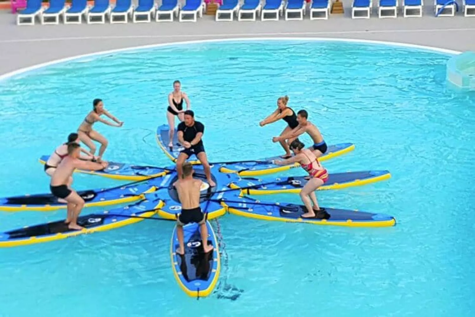 Camping L'Air Marin Vias-Plage  Mobilhome Acapulco 2CH-Zwembad