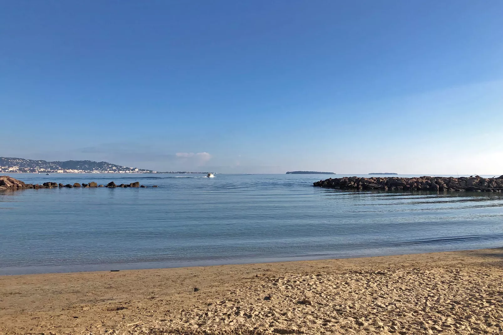 Sur la plage-Gebieden zomer 1km