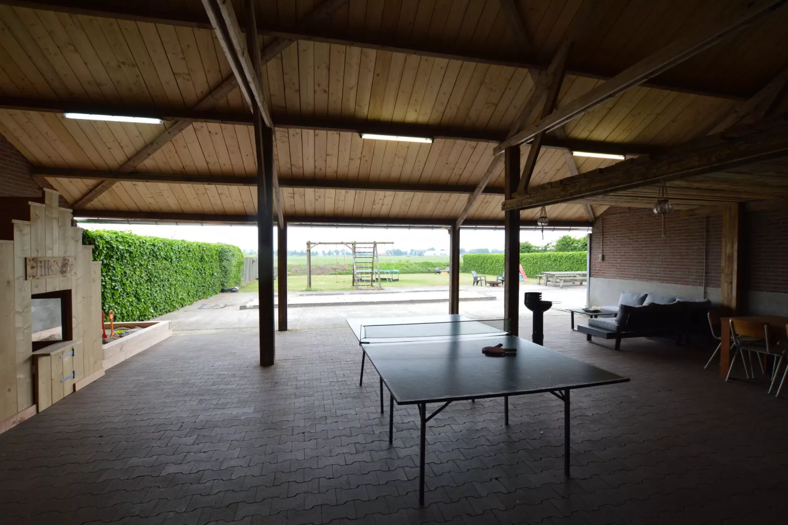 Vakantieboerderij de open schuur-Faciliteiten