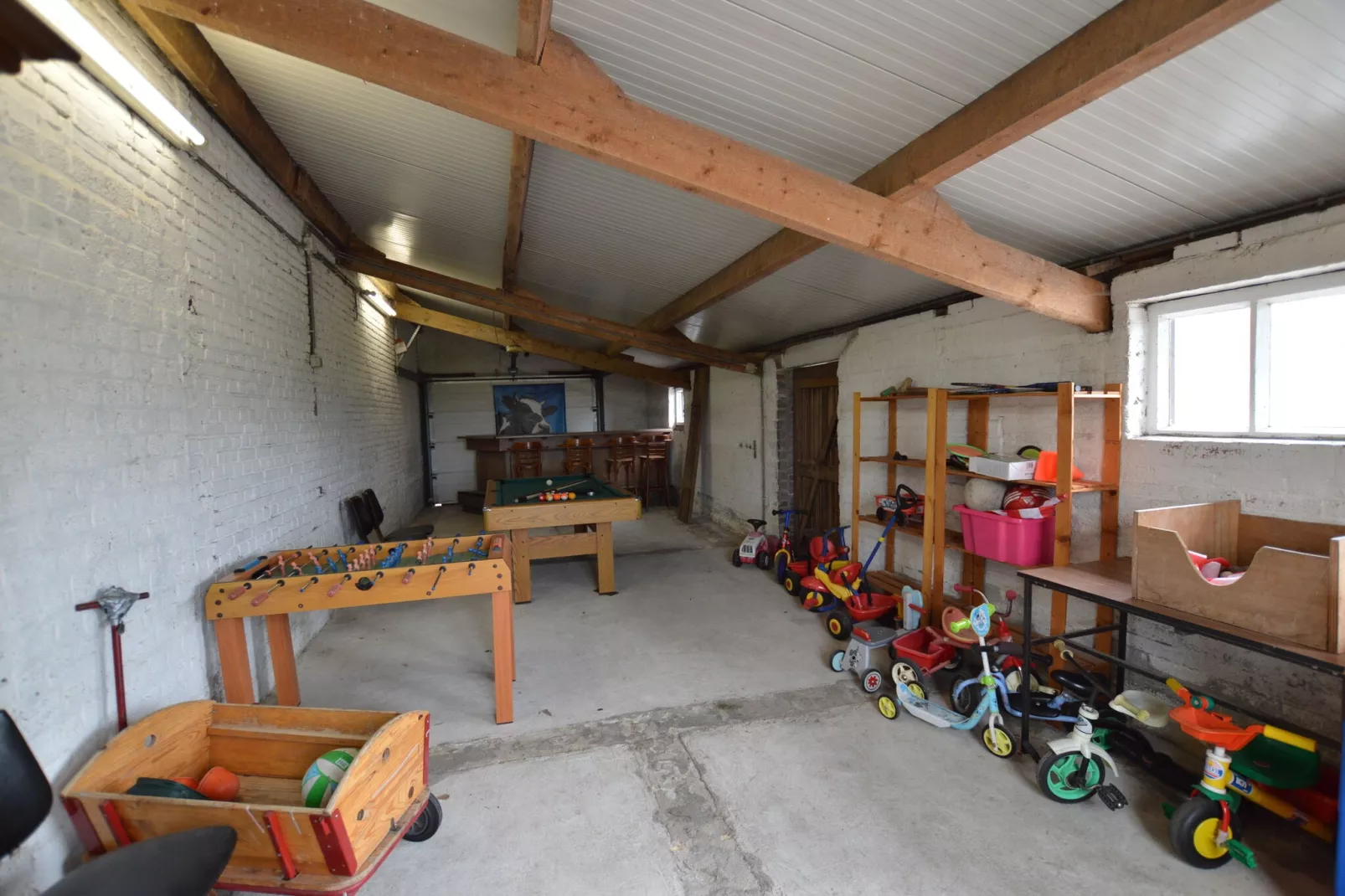 Vakantieboerderij de open schuur-Faciliteiten