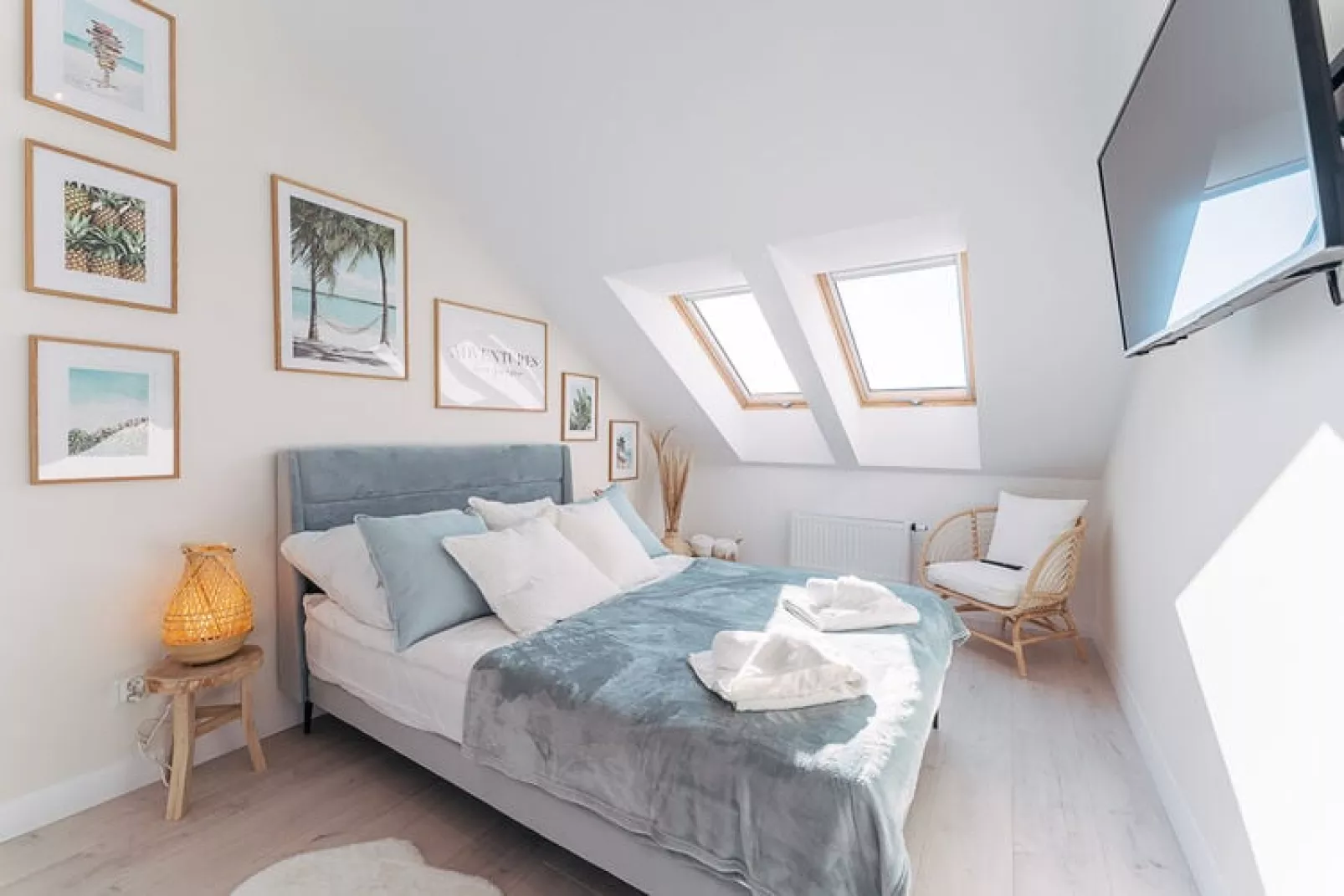 Apartamenty przy Nadmorskiej 106 38m2 Grzybowo-Slaapkamer