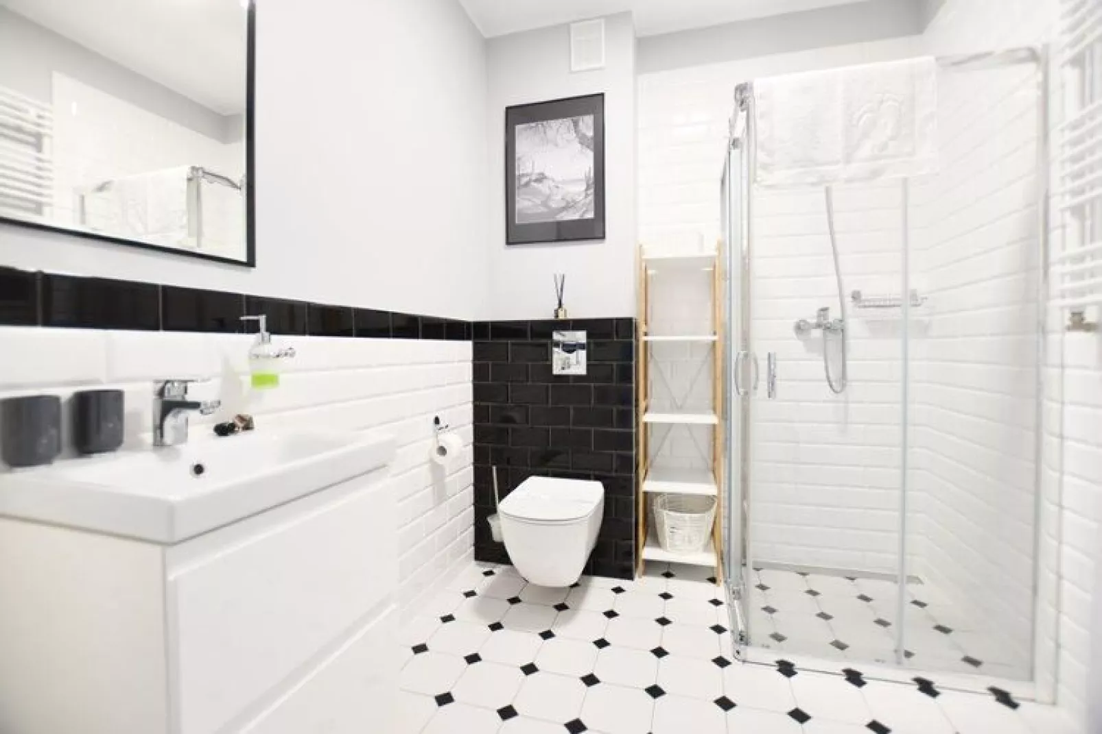 Apartamenty przy Nadmorskiej 106 38m2 Grzybowo-Badkamer