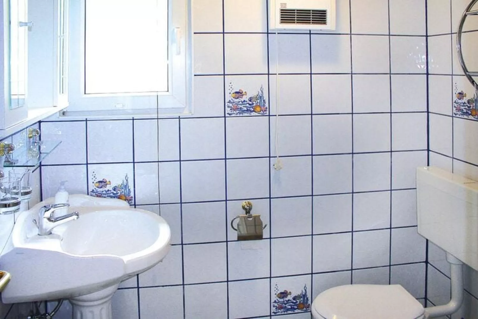 Doppelbungalow 35 qm-Badkamer