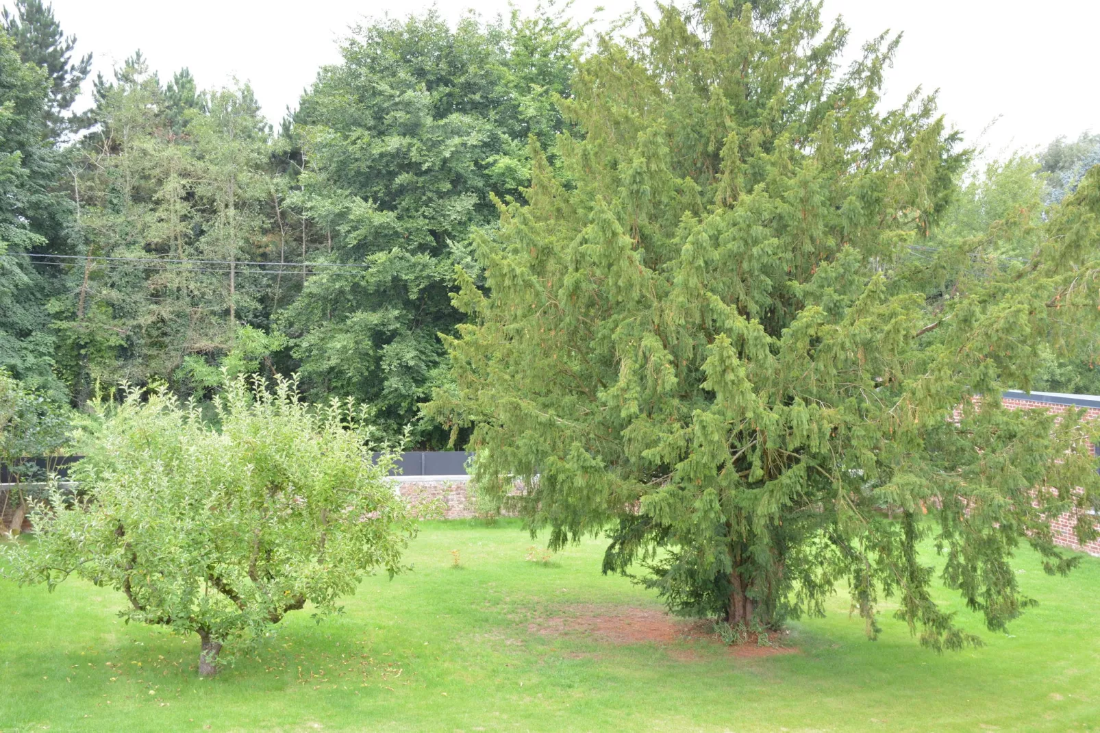 La Ferme Sainte-Adèle-Uitzicht zomer