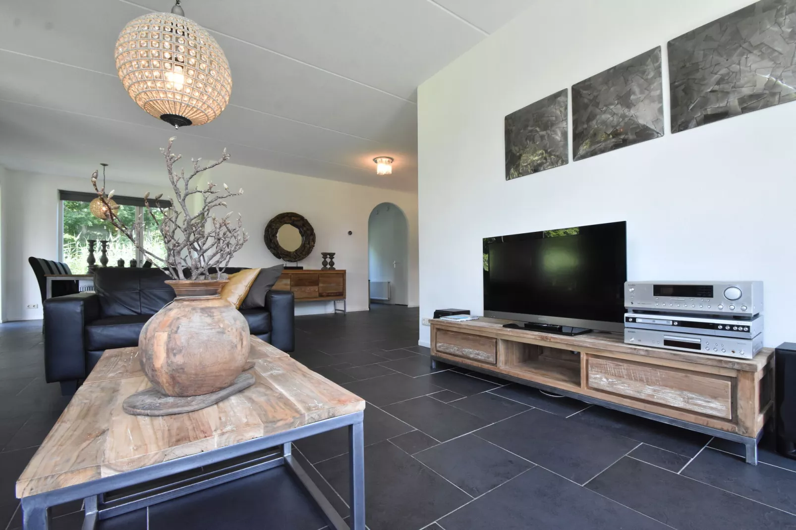 Villa de Bosruiter-Woonkamer