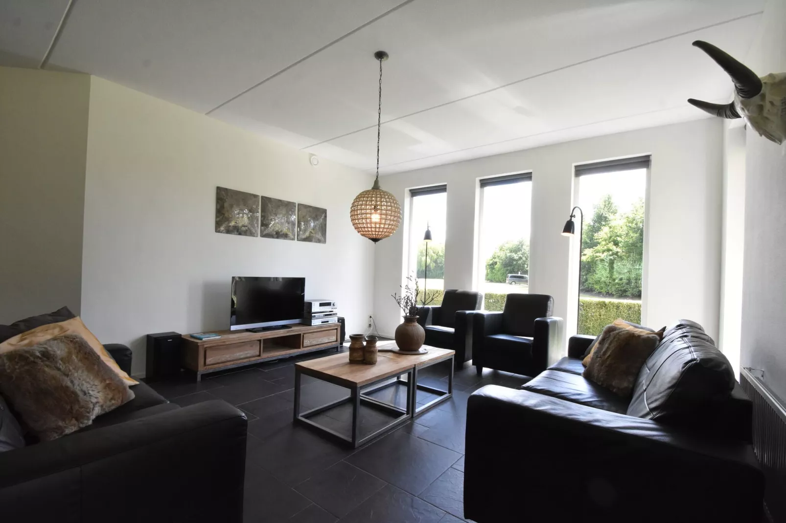 Villa de Bosruiter-Woonkamer