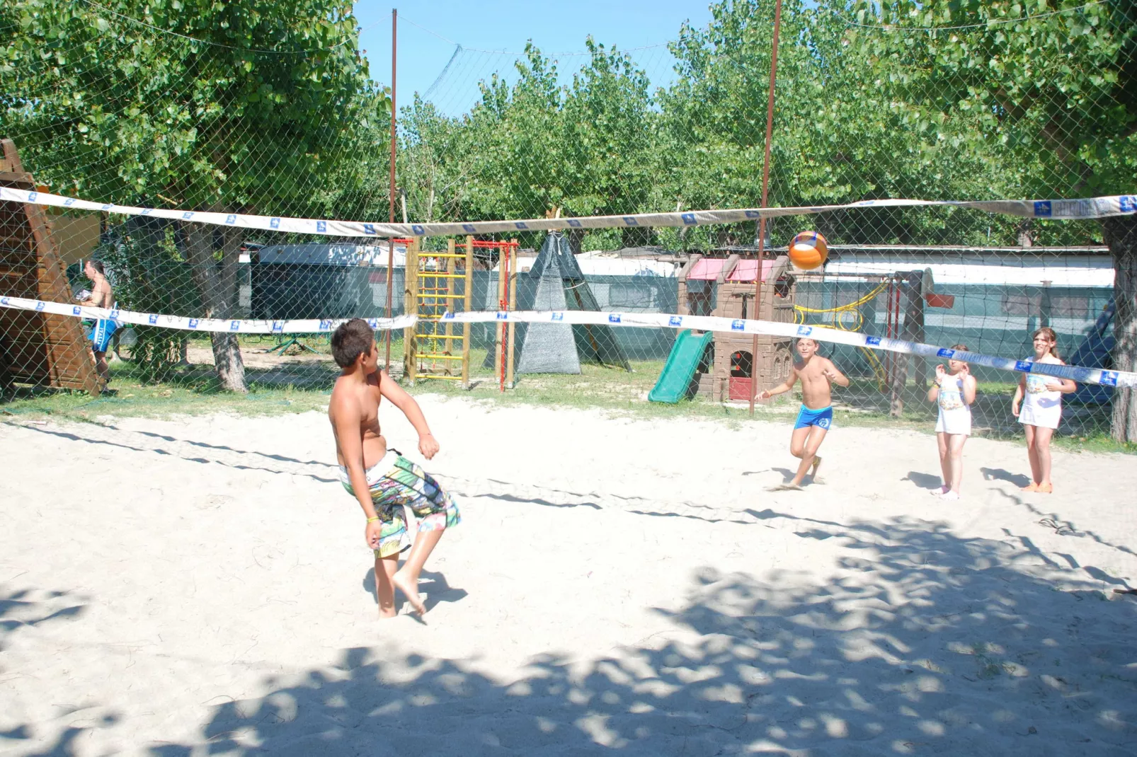 Camping Classe Village - Adriano-Gebieden zomer 1km