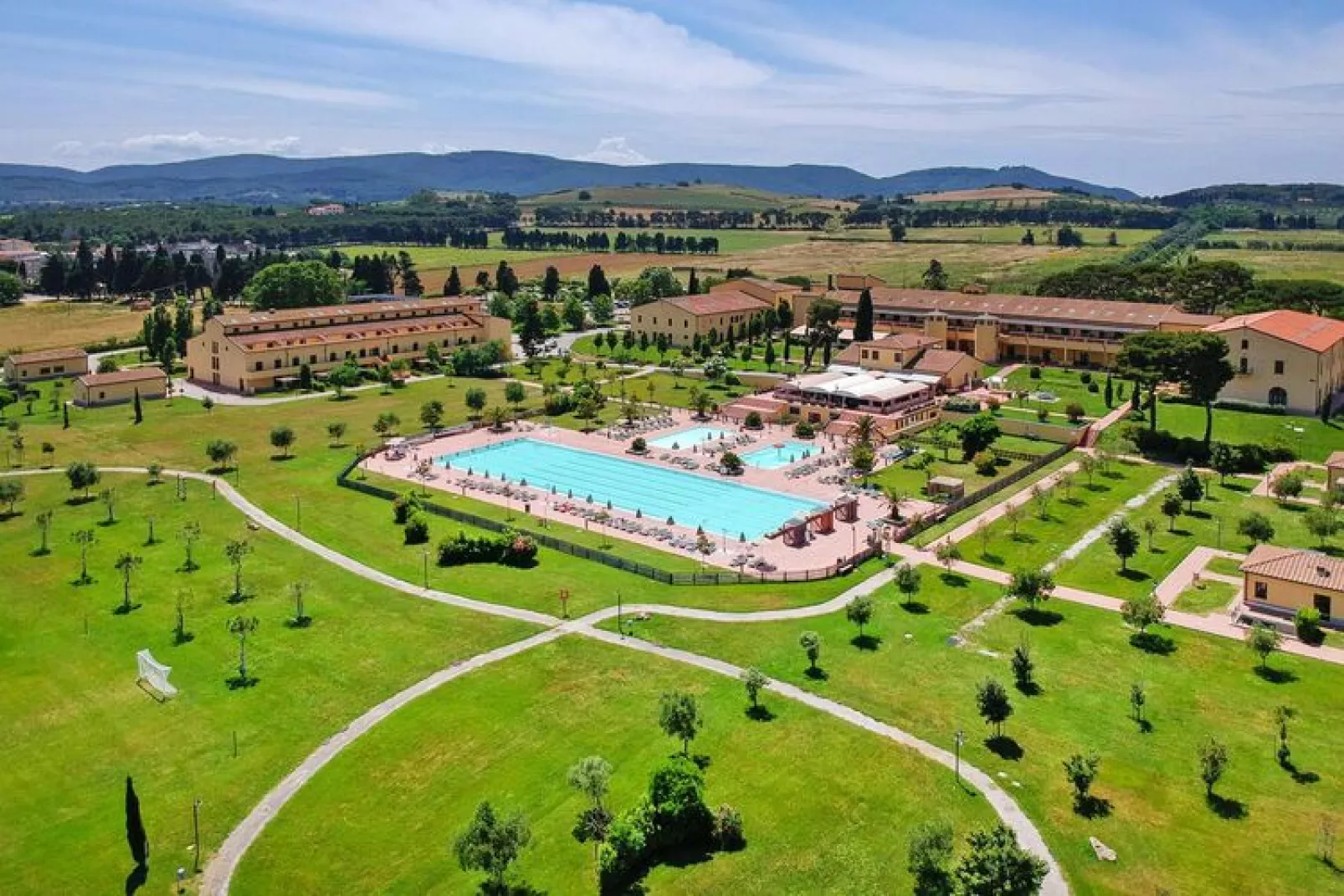 Ferienanlage Poggio all' Agnello Piombino Type Bilo Bilo-Connecting-Uitzicht zomer