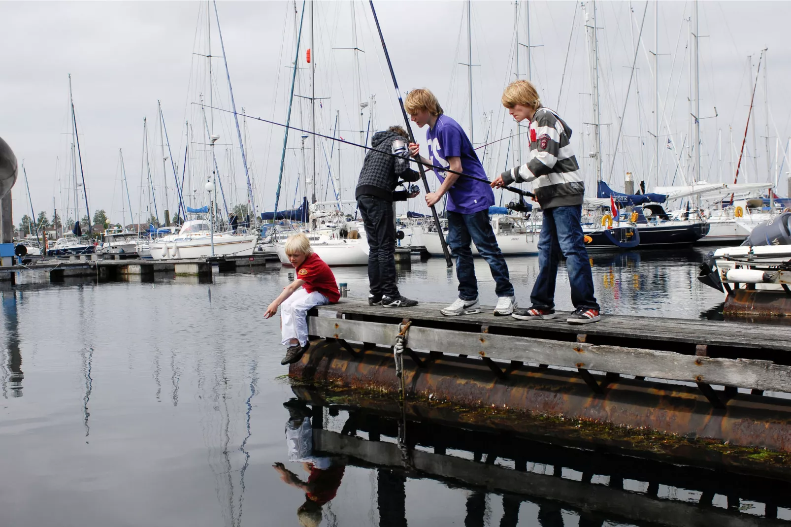 Water Village 4-Gebieden zomer 1km