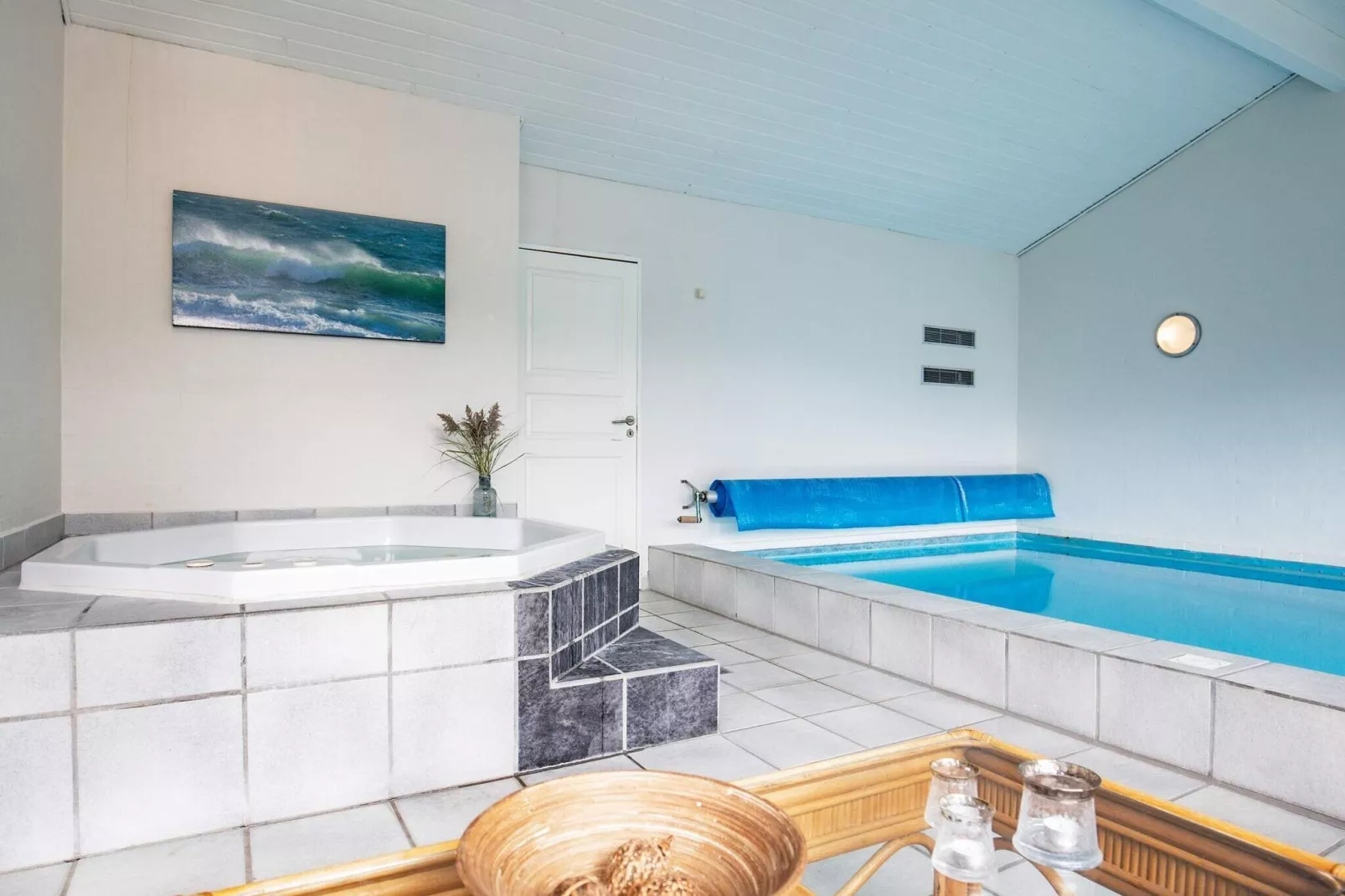 10 persoons vakantie huis in Vejers Strand-Zwembad