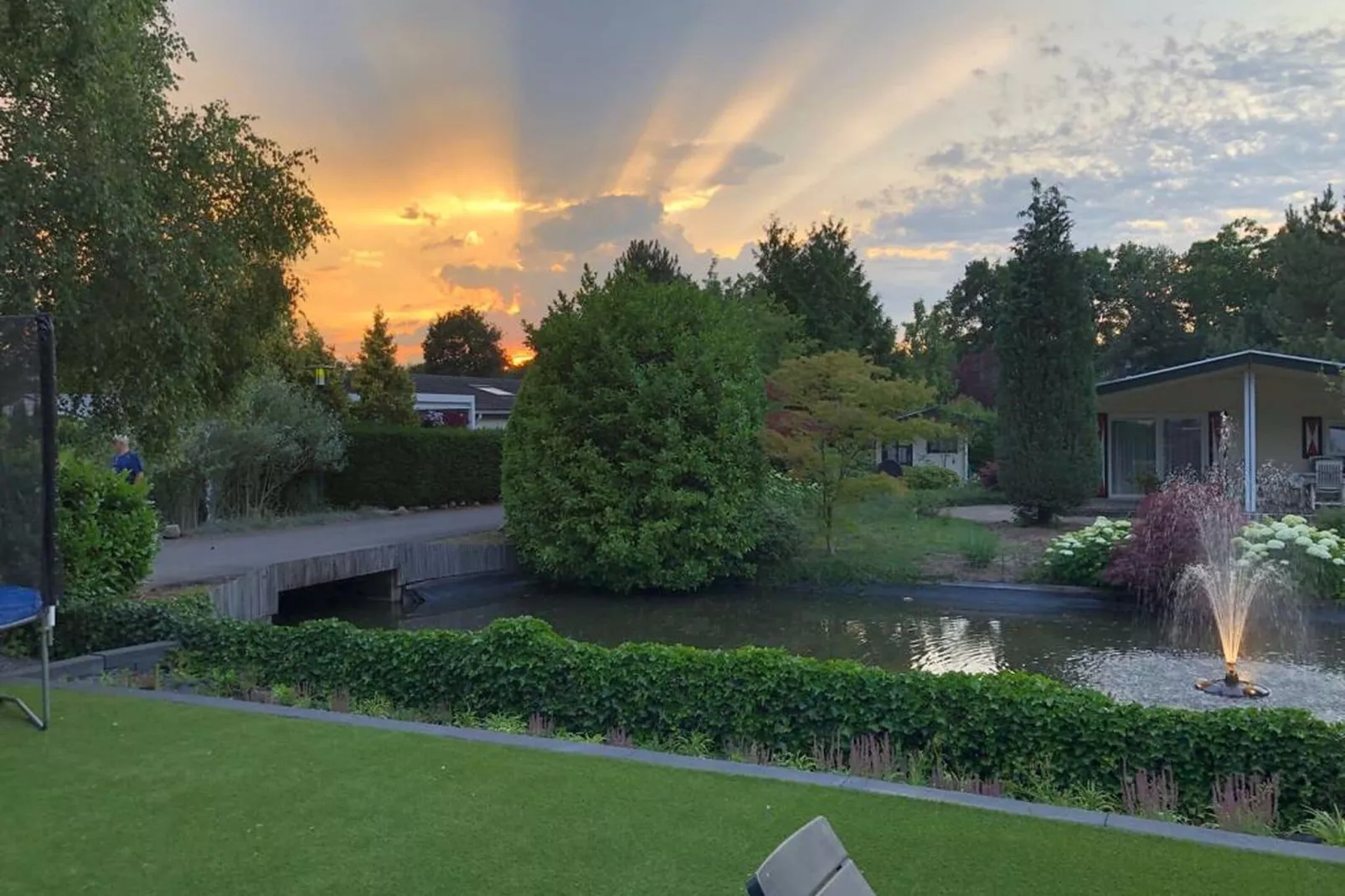 Genieten in Voorthuizen-Uitzicht zomer