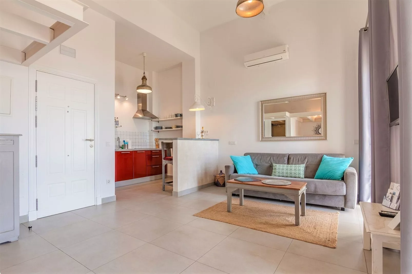 Estudio planta baja Vista al Mar Porche y Jardín 3-4-Keuken