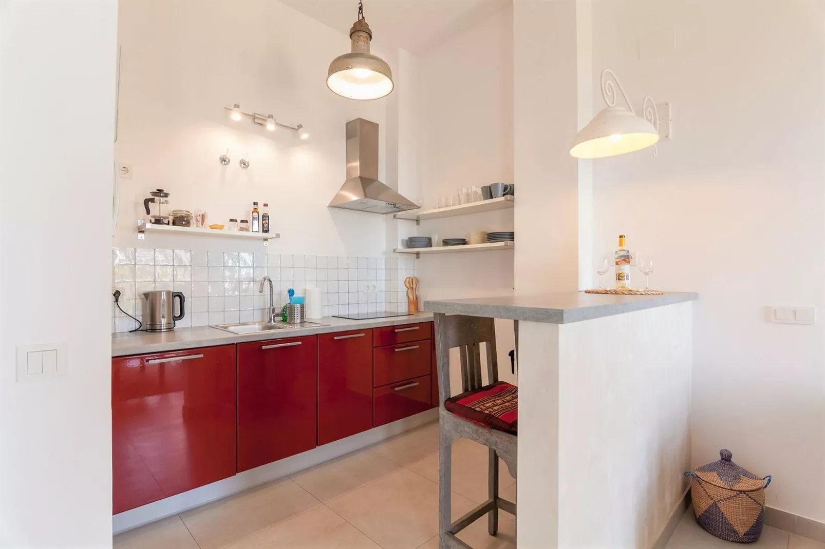 Estudio planta baja Vista al Mar Porche y Jardín 3-4-Keuken