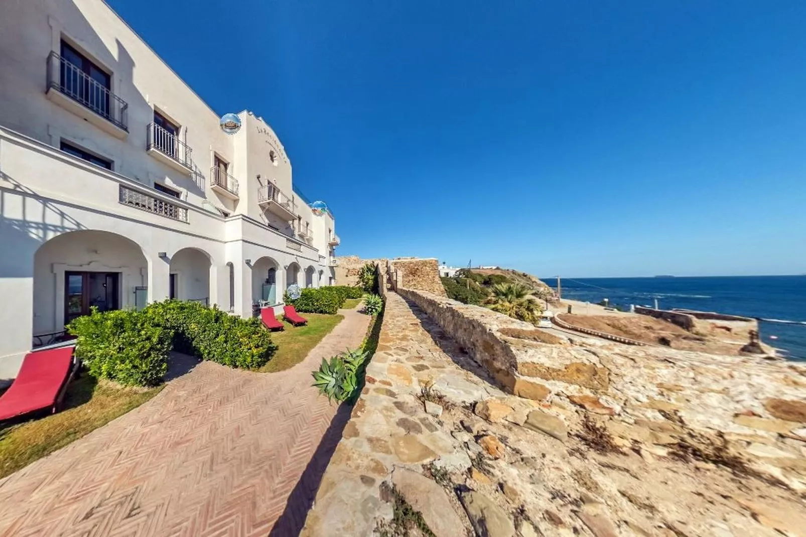 Estudio planta baja Vista al Mar Porche y Jardín 3-4-Gebieden zomer 1km