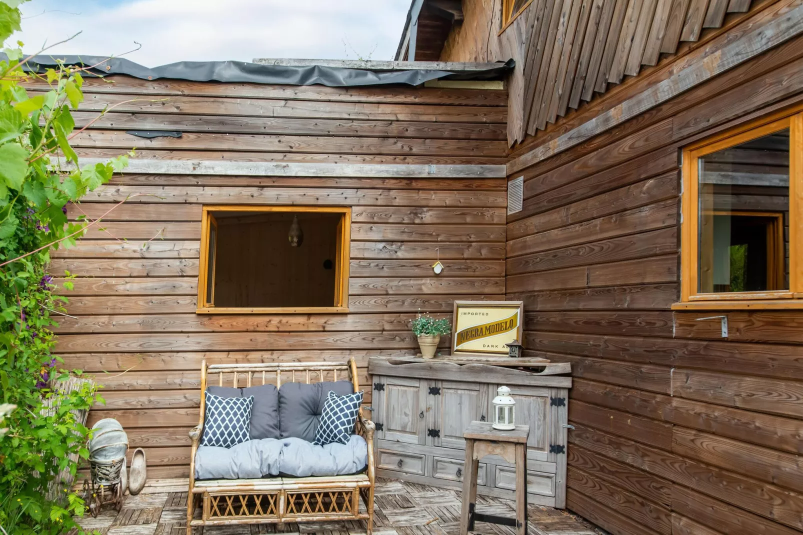 Charmante habitation pour 8 Adultes-Terrasbalkon