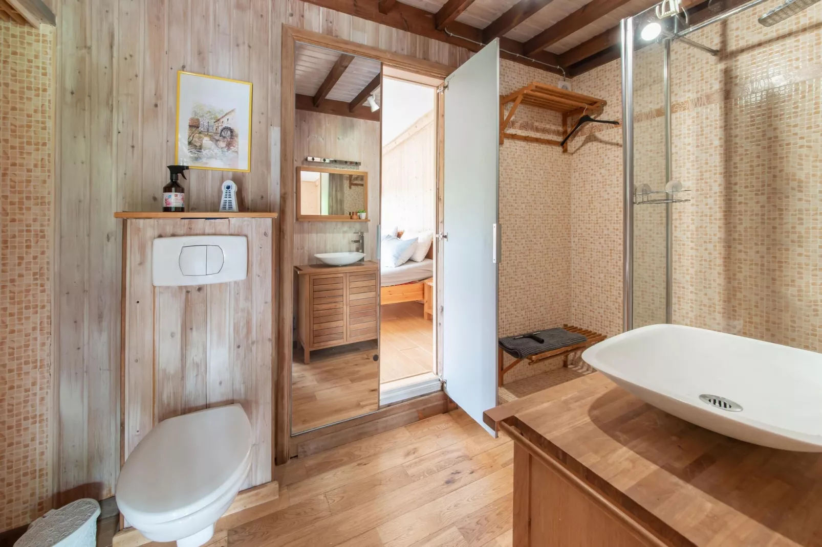Charmante habitation pour 8 Adultes-Badkamer