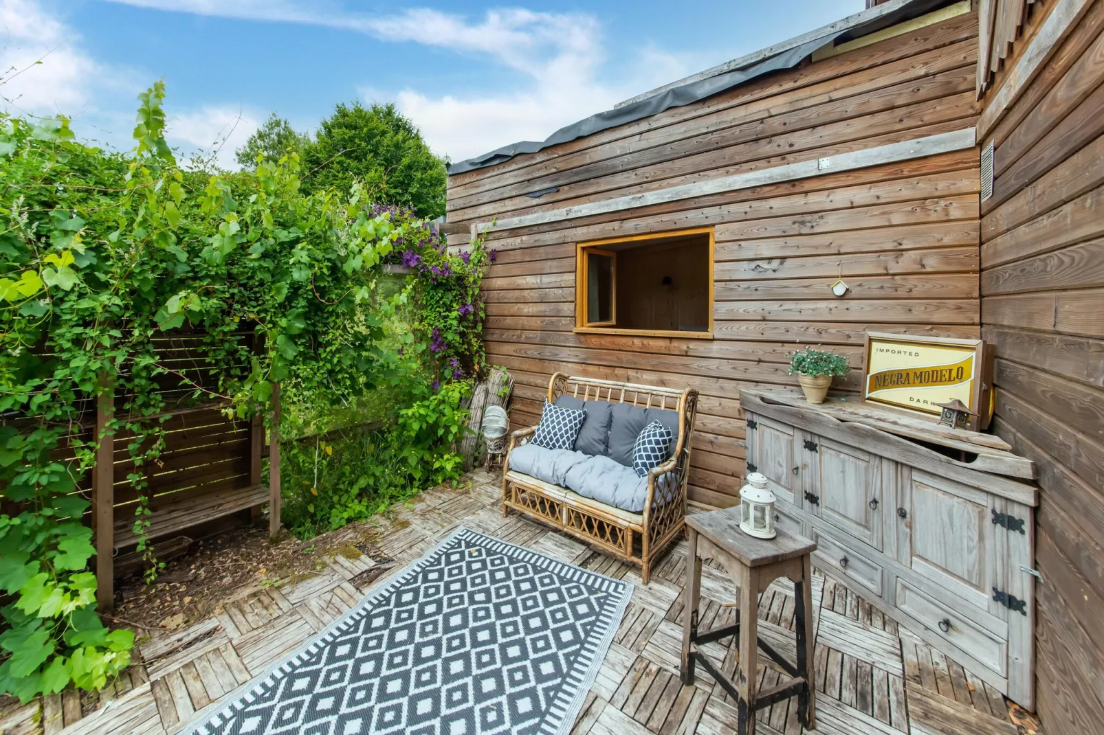 Charmante habitation pour 8 Adultes-Terrasbalkon