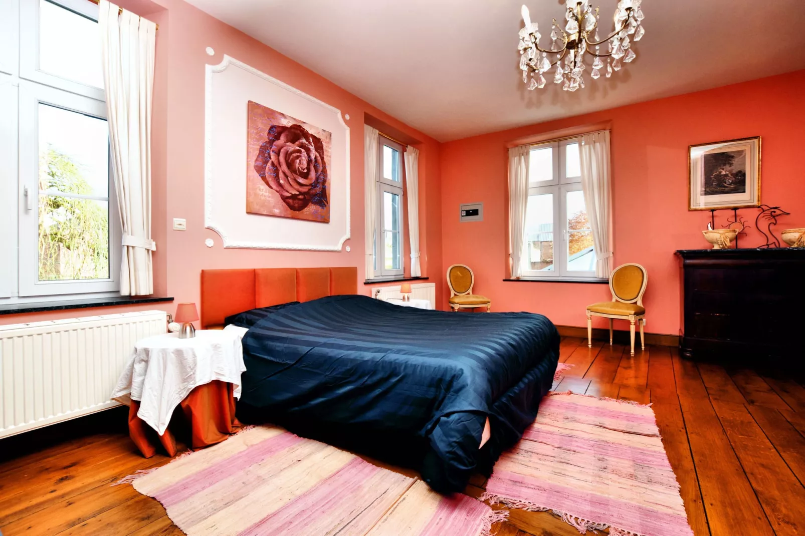 Chateau-ferme Delhaise-Slaapkamer