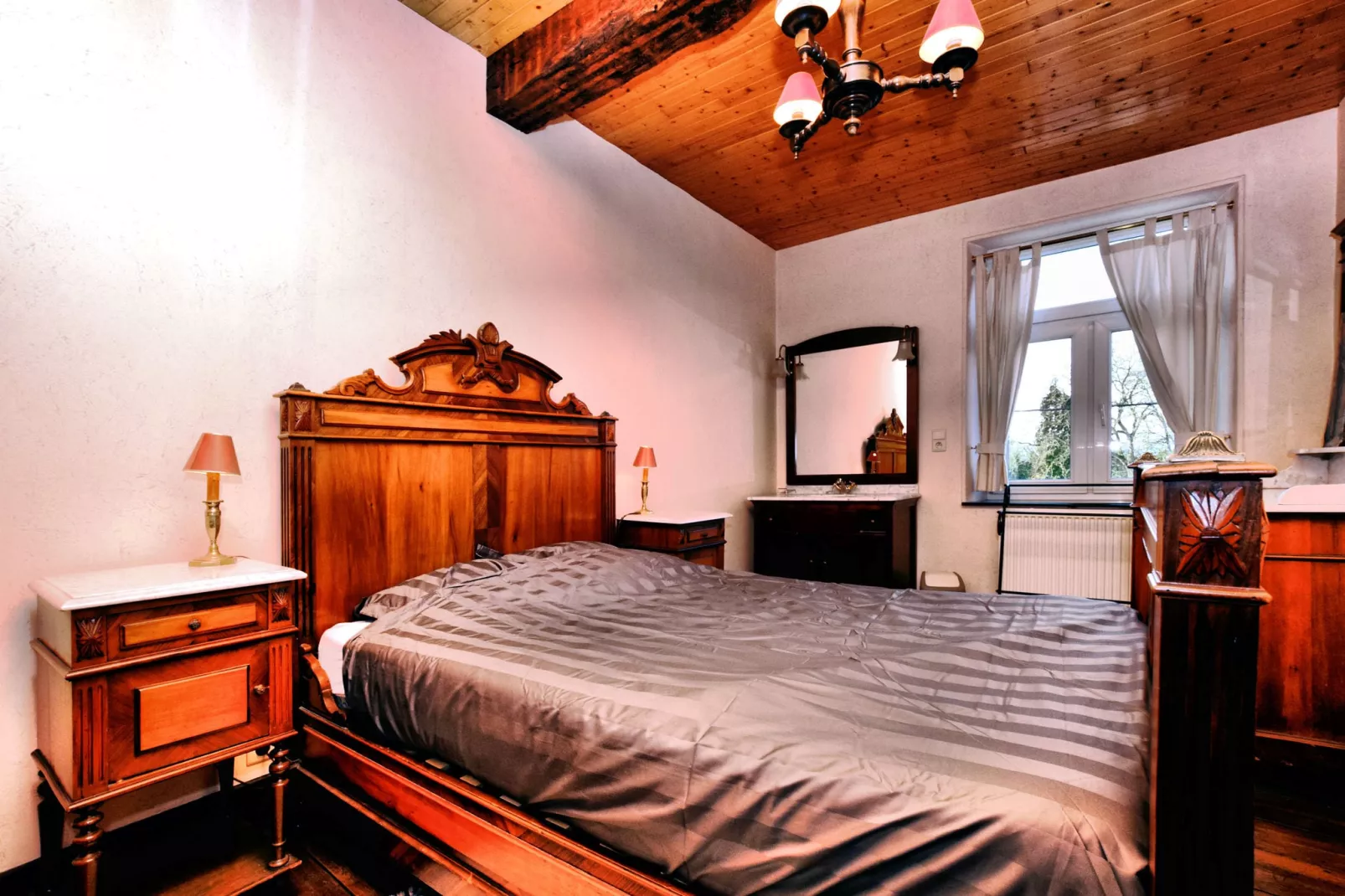 Chateau-ferme Delhaise-Slaapkamer