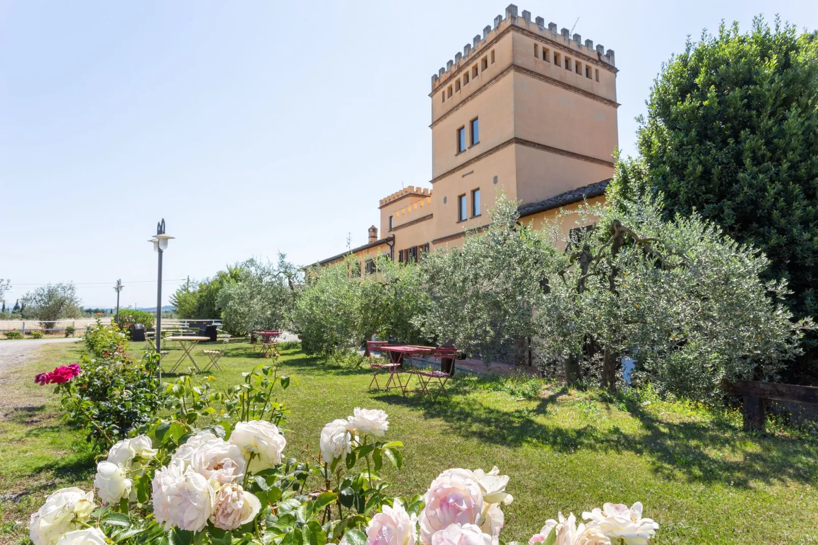 Villa Empoli-Tuinen zomer