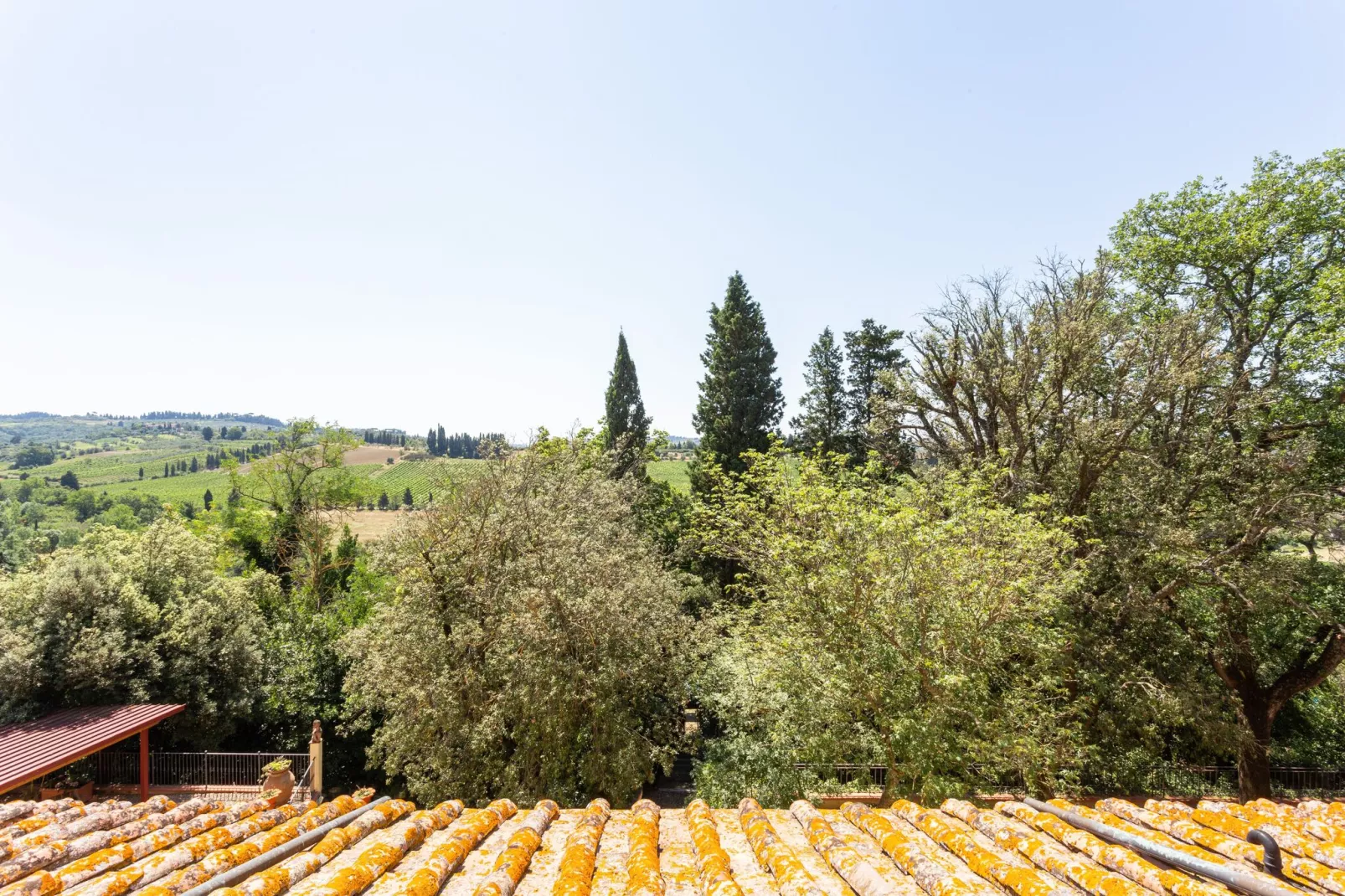 Villa Empoli-Uitzicht zomer