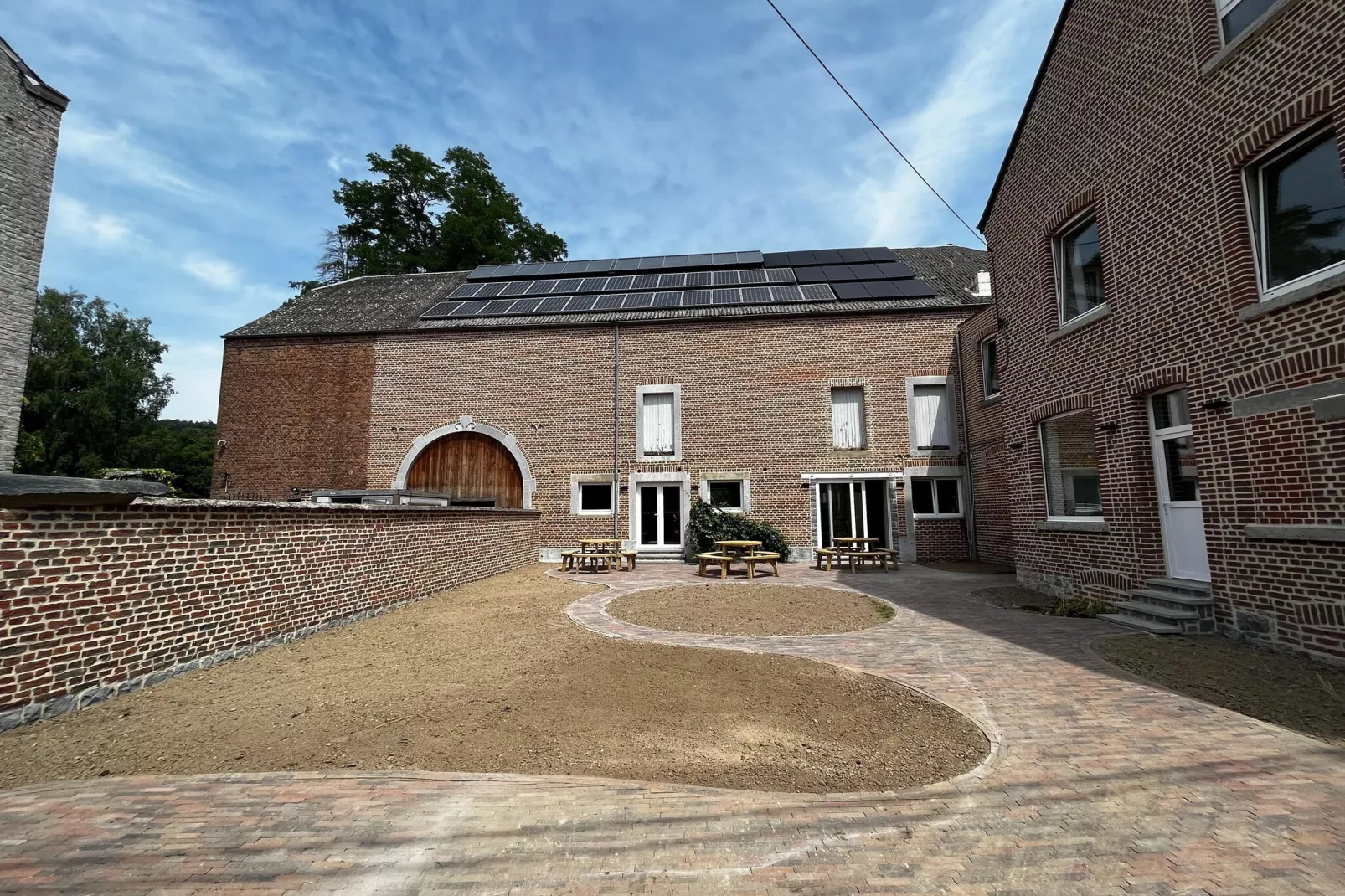 La Halte d'Ardennes-Buitenkant zomer
