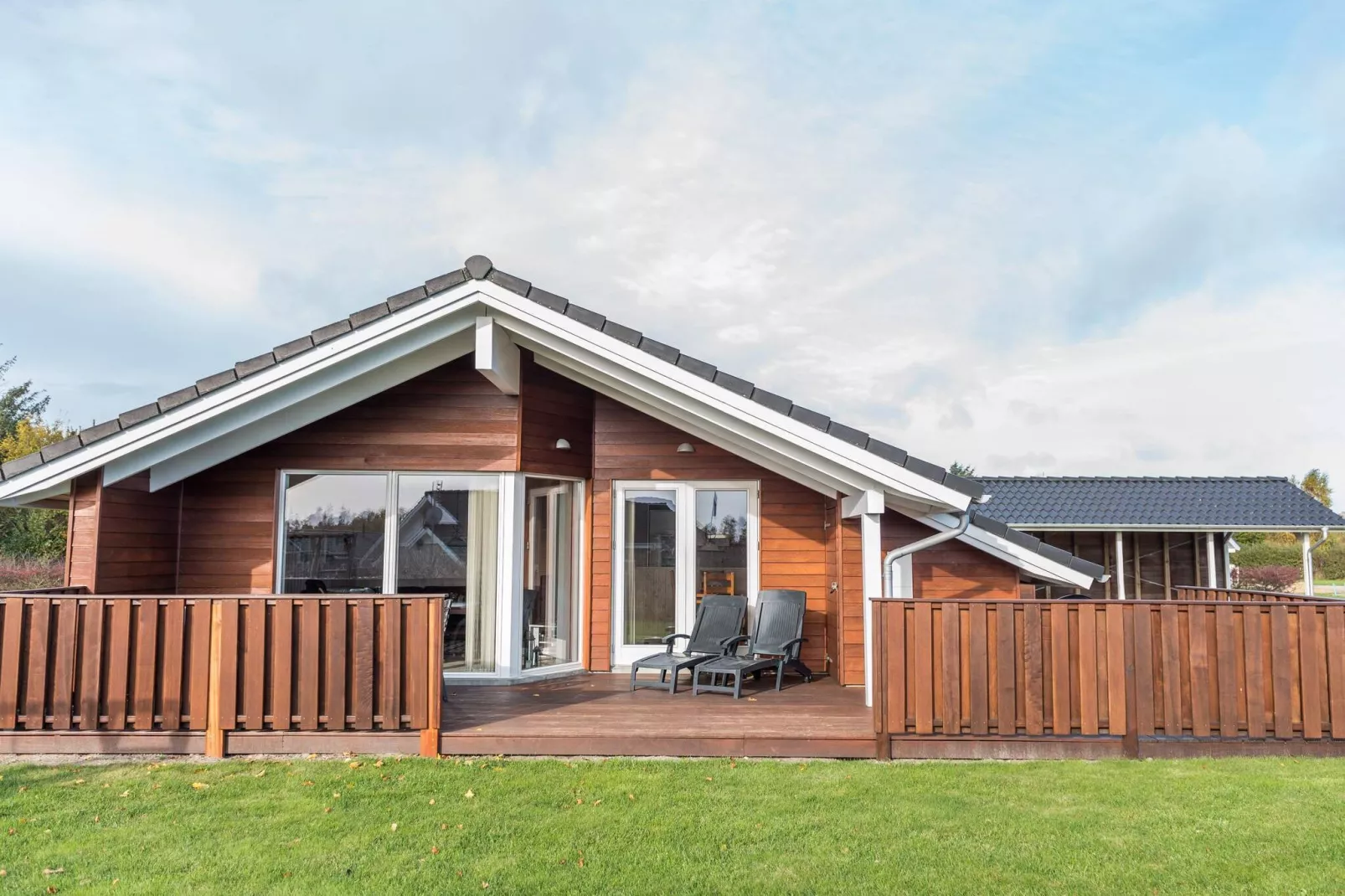 8 persoons vakantie huis op een vakantie park in Hemmet