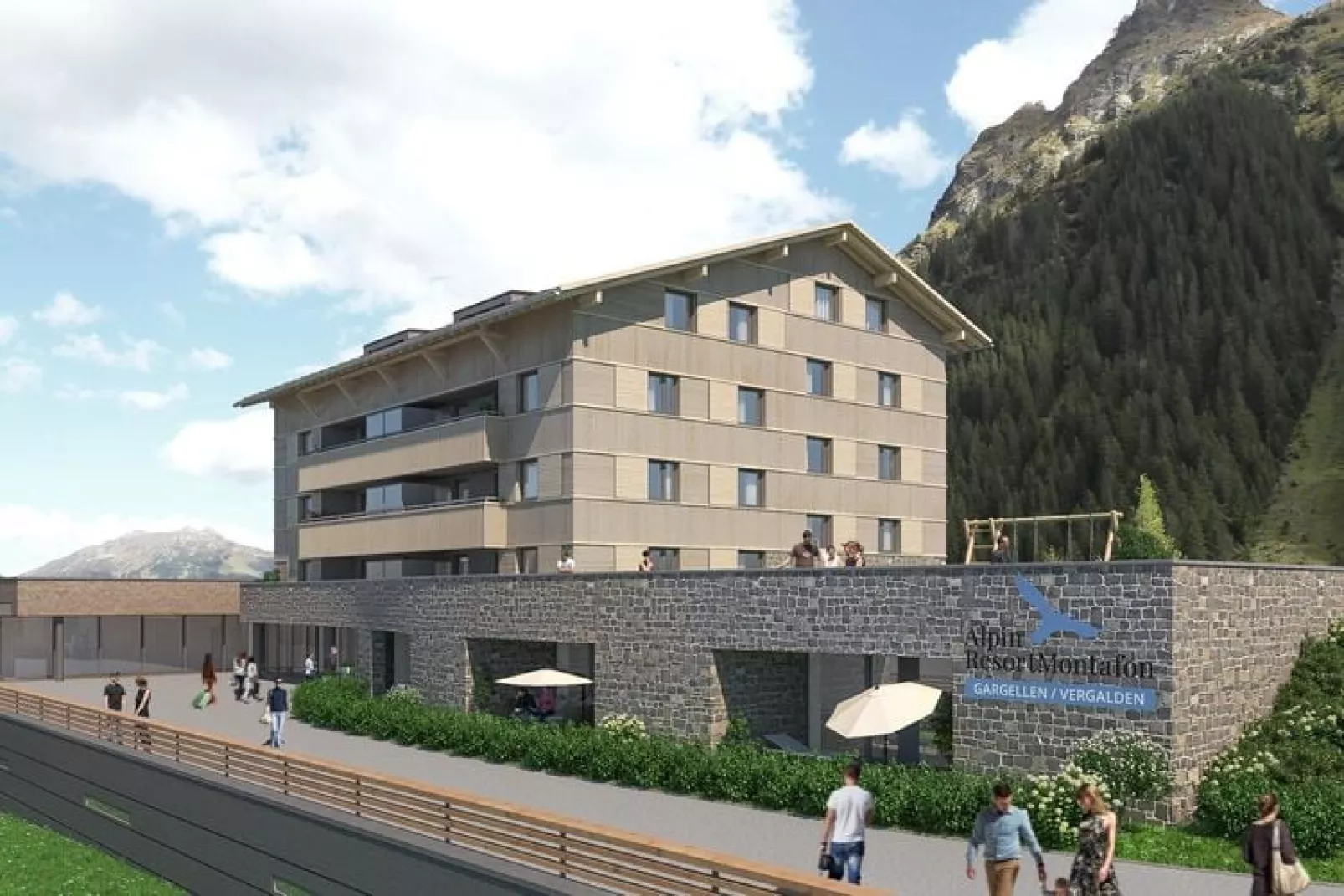 Apartments Alpin Resort Montafon-Buitenkant zomer