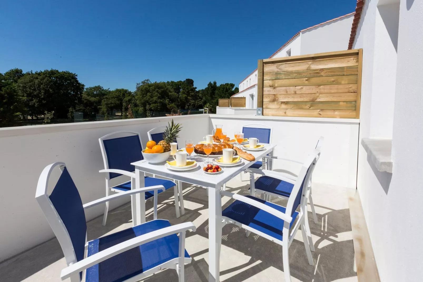 Résidence Prestige le Domaine des Pins 1-Terrasbalkon