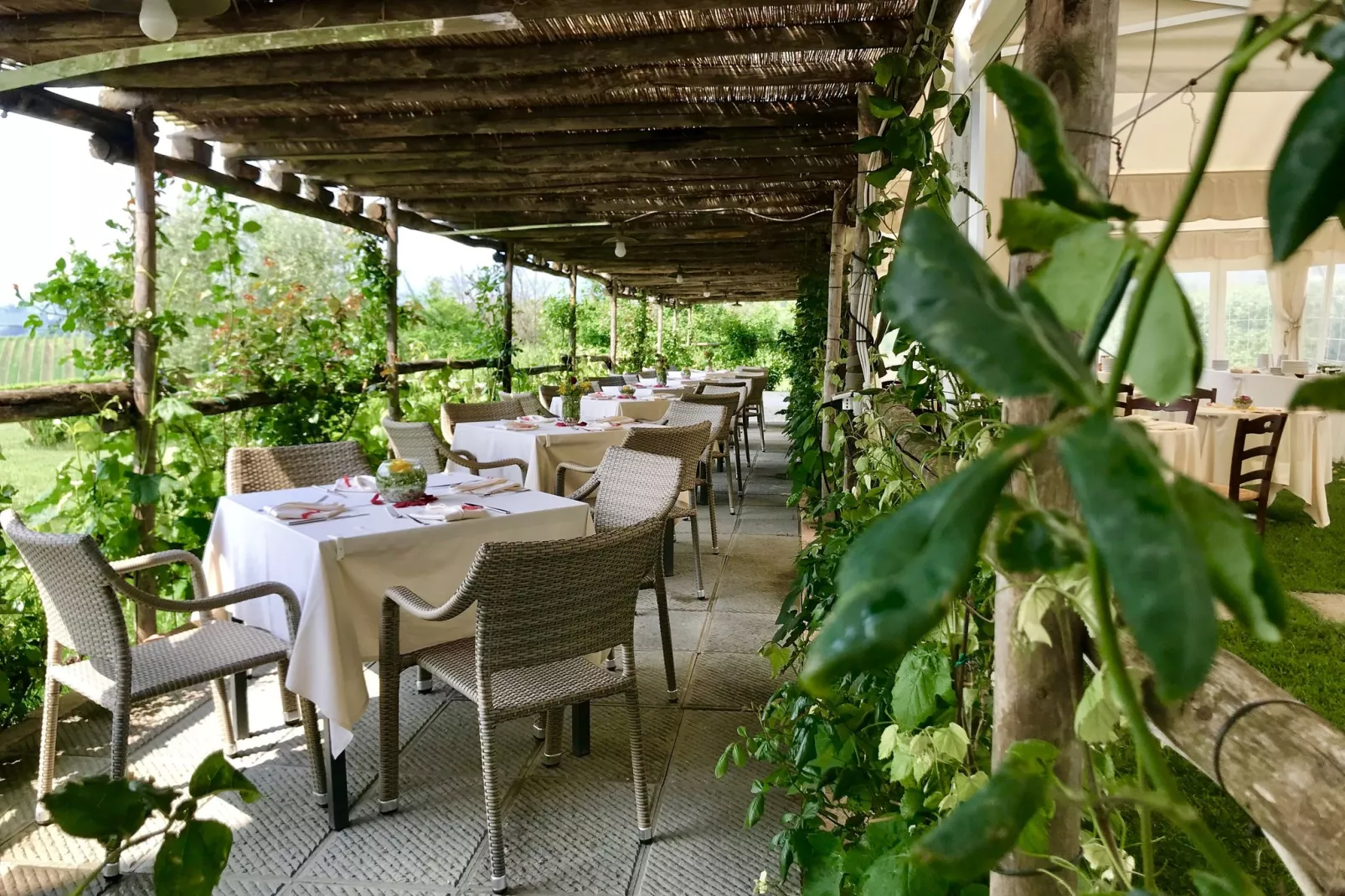 Schilderachtig vakantiehuis in Florence met zwembad-Terrasbalkon