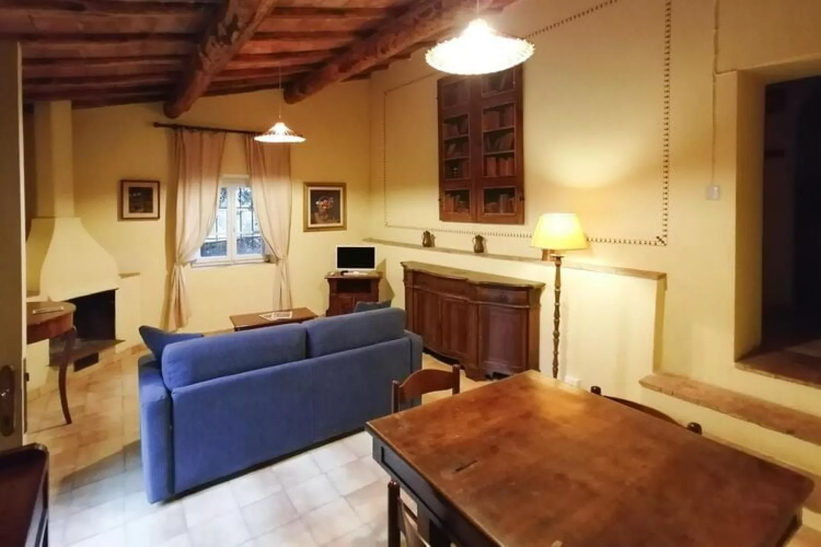 Residence Il Pero di Cetinale Sovicille Typ A 40 qm-Woonkamer