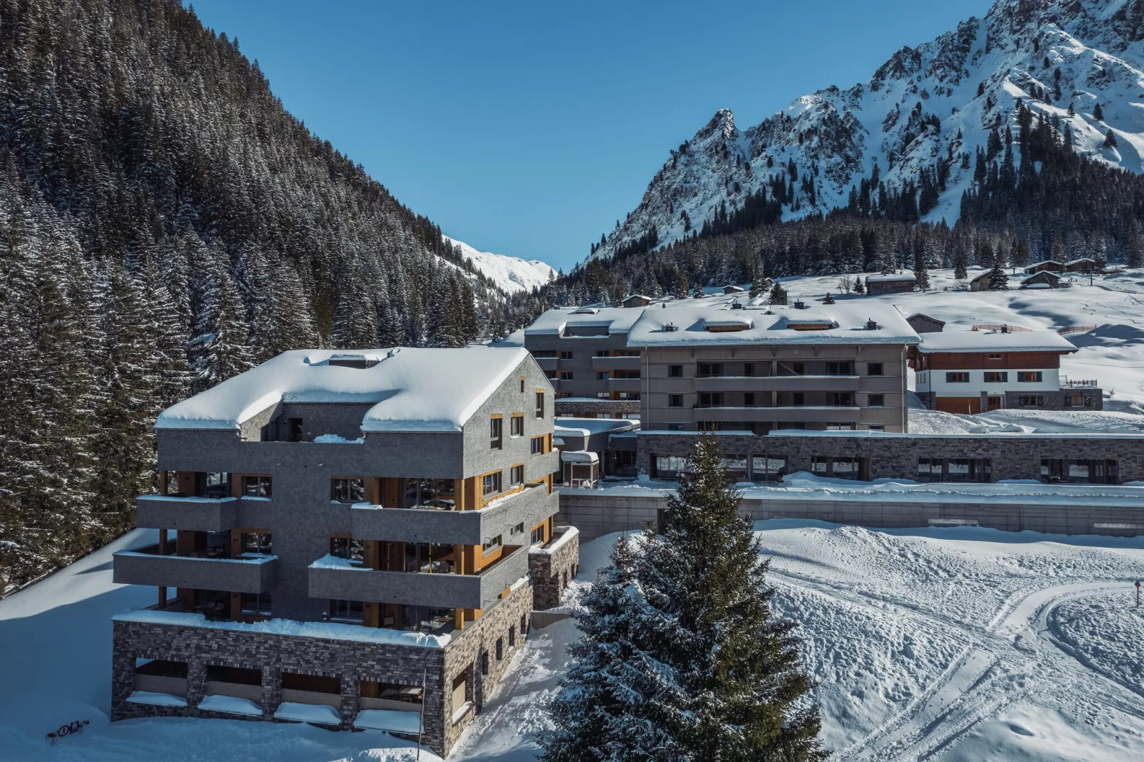 Apartments Alpin Resort Montafon-Exterieur winter