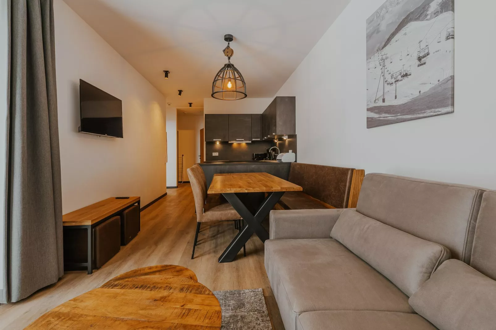 Apartments Alpin Resort Montafon-Woonkamer