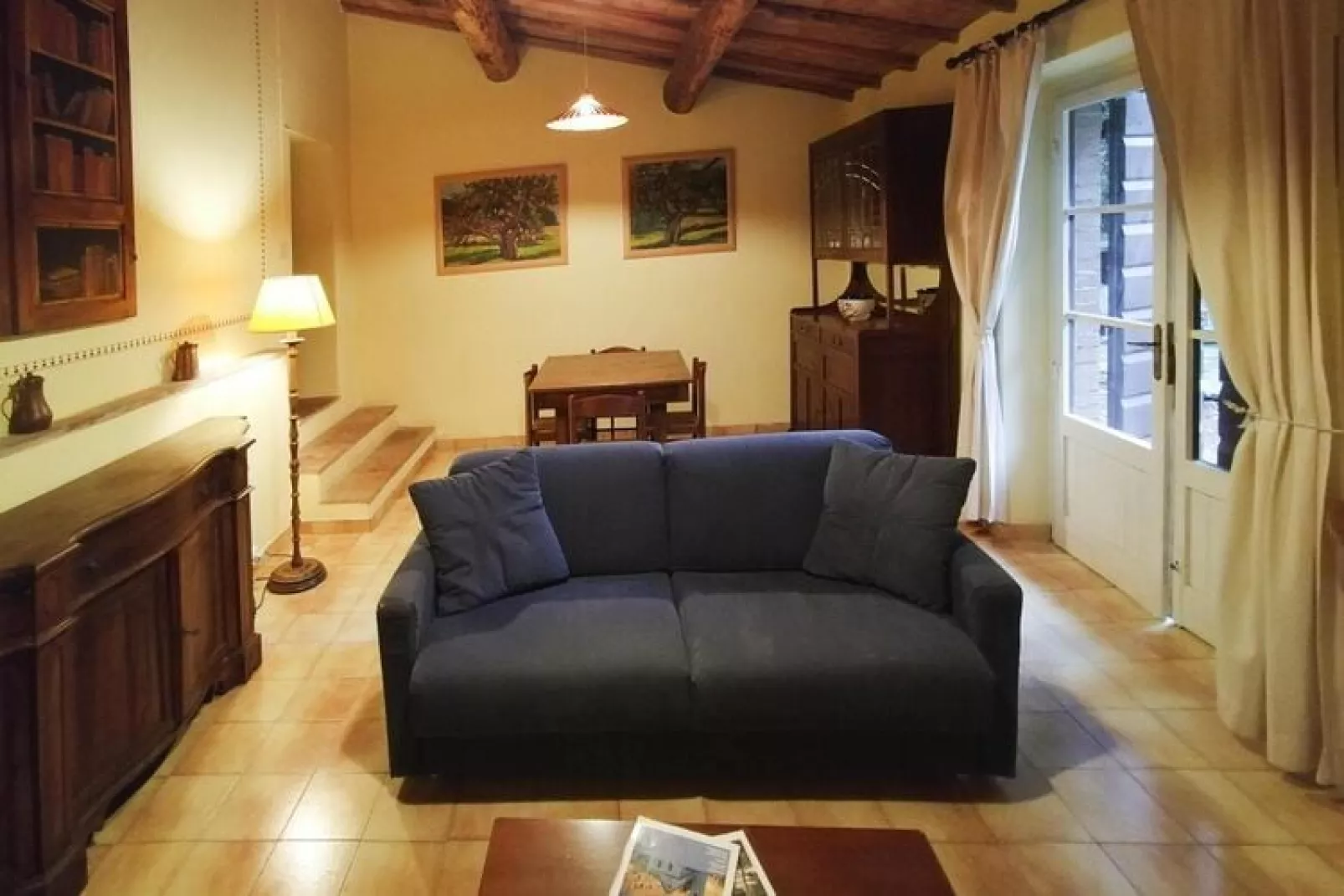 Residence Il Pero di Cetinale Sovicille Typ A 40 qm-Woonkamer