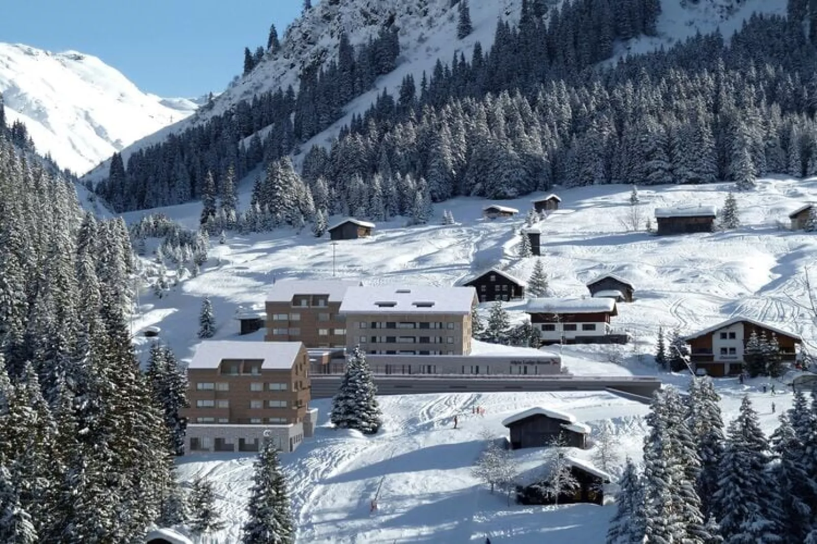 Apartments Alpin Resort Montafon-Exterieur winter