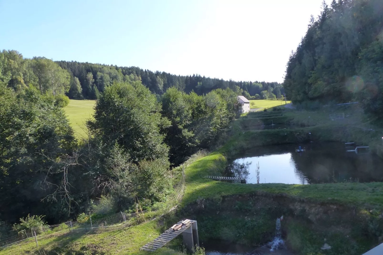 Weiherblasch-Uitzicht zomer