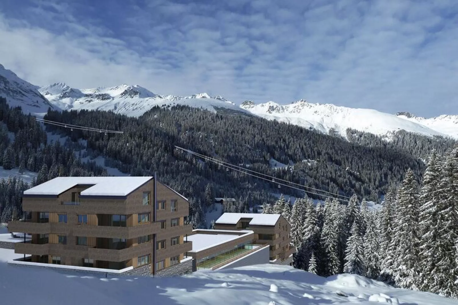 Apartments Alpin Resort Montafon-Exterieur winter